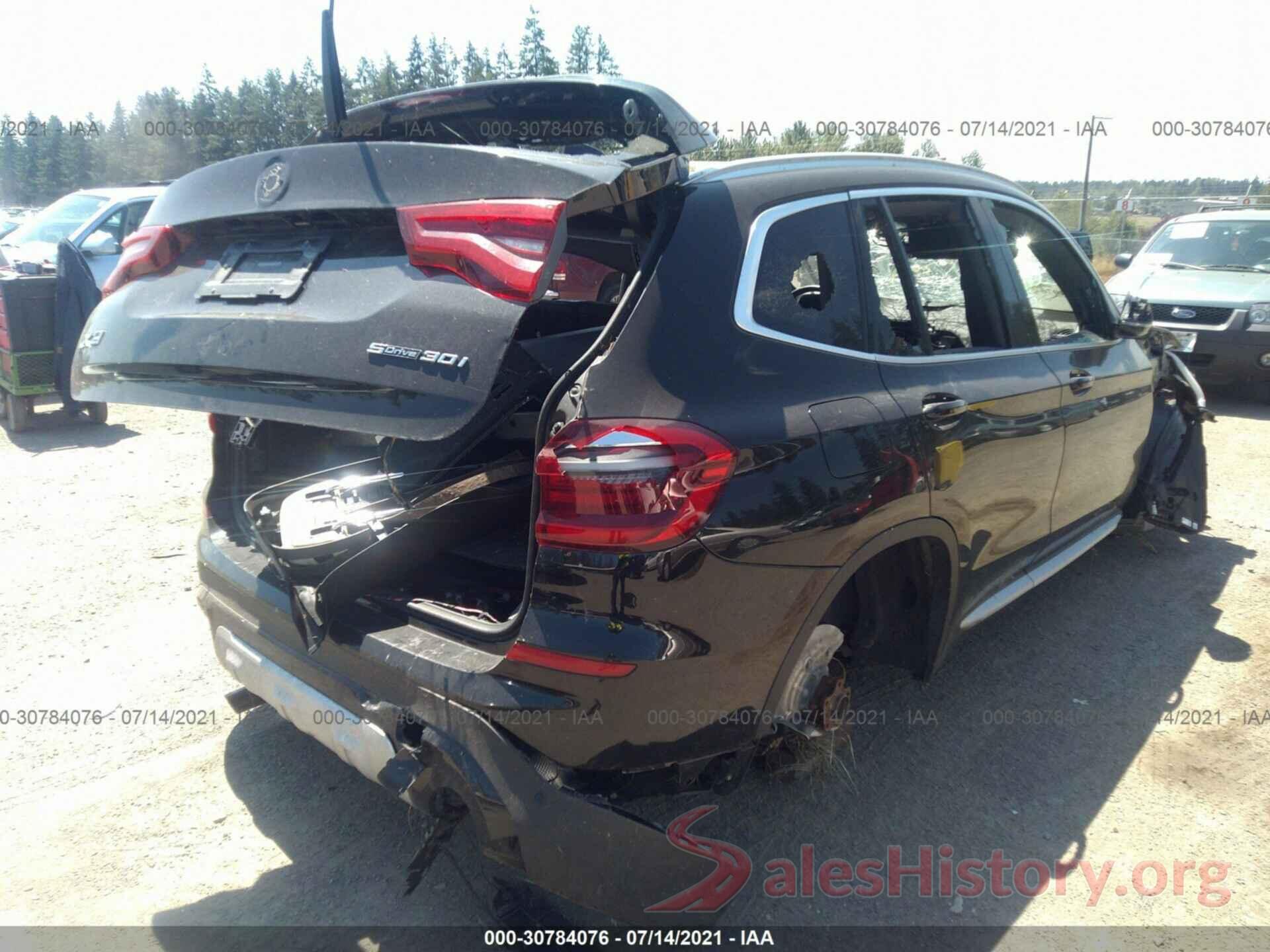 5UXTR7C56KLR38779 2019 BMW X3