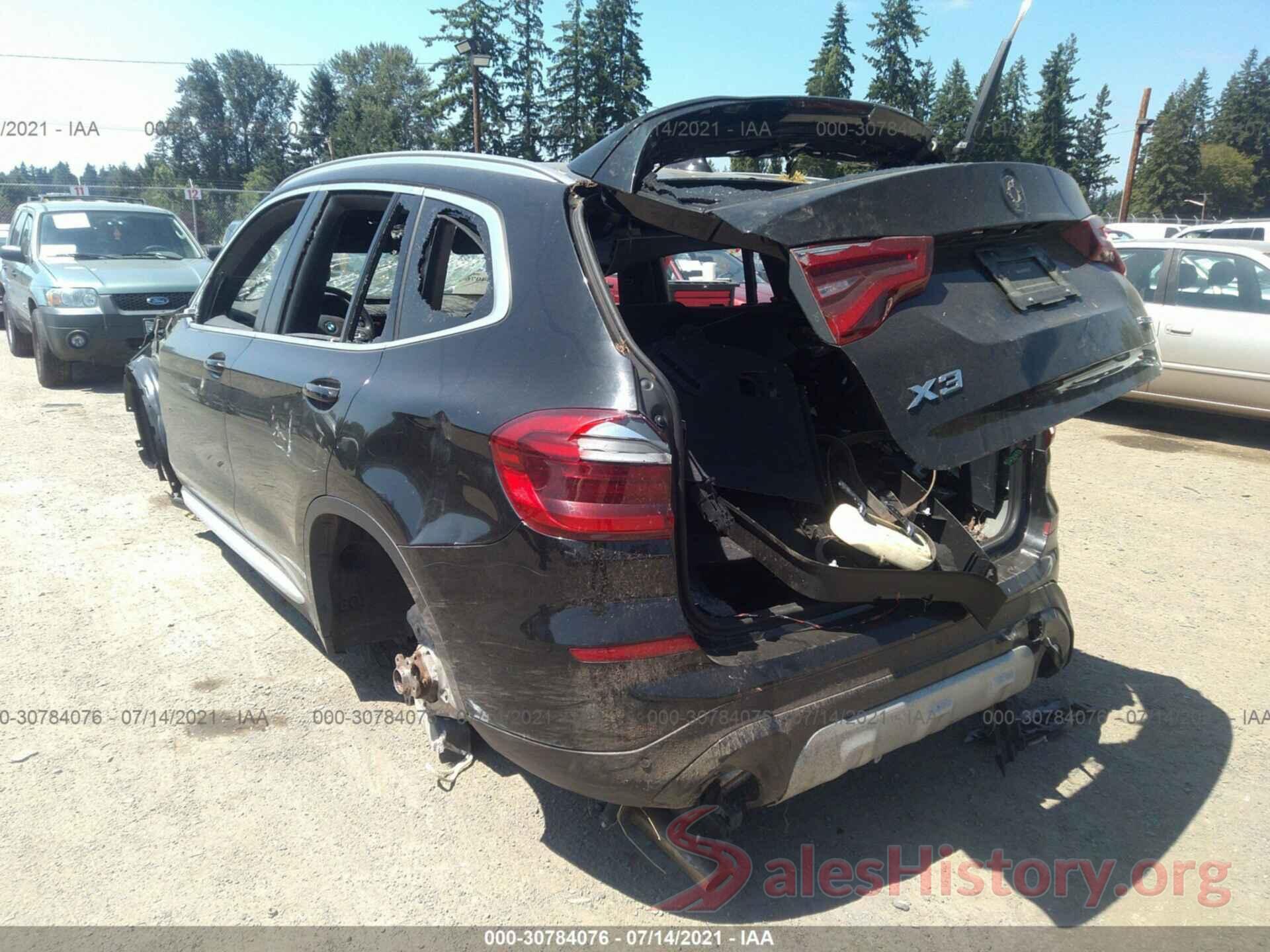 5UXTR7C56KLR38779 2019 BMW X3