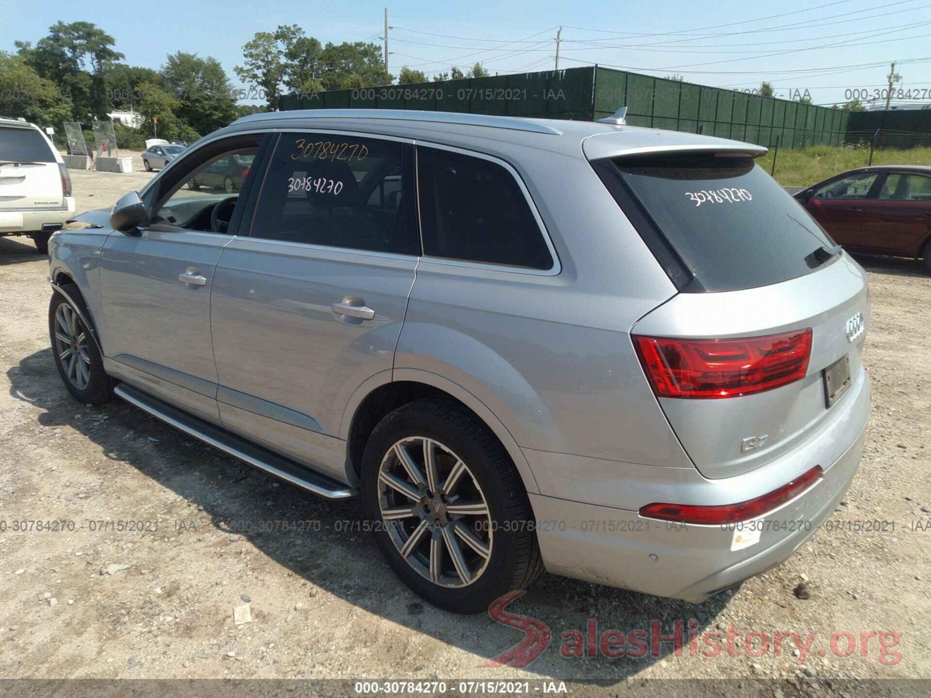 WA1VABF71KD005216 2019 AUDI Q7