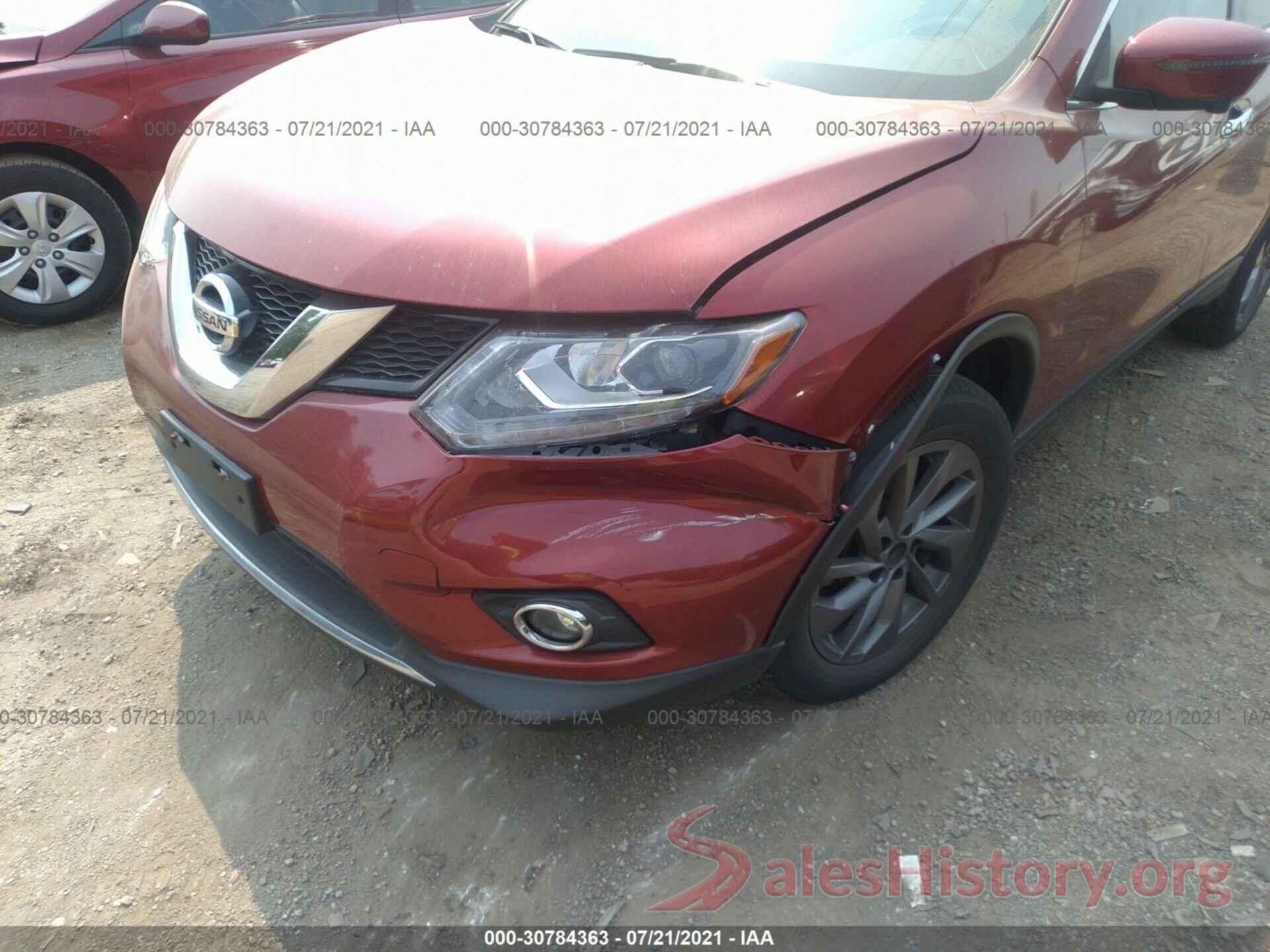 5N1AT2MV5GC918330 2016 NISSAN ROGUE