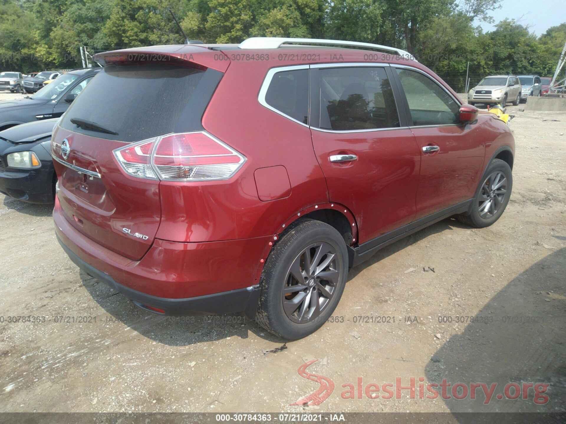 5N1AT2MV5GC918330 2016 NISSAN ROGUE