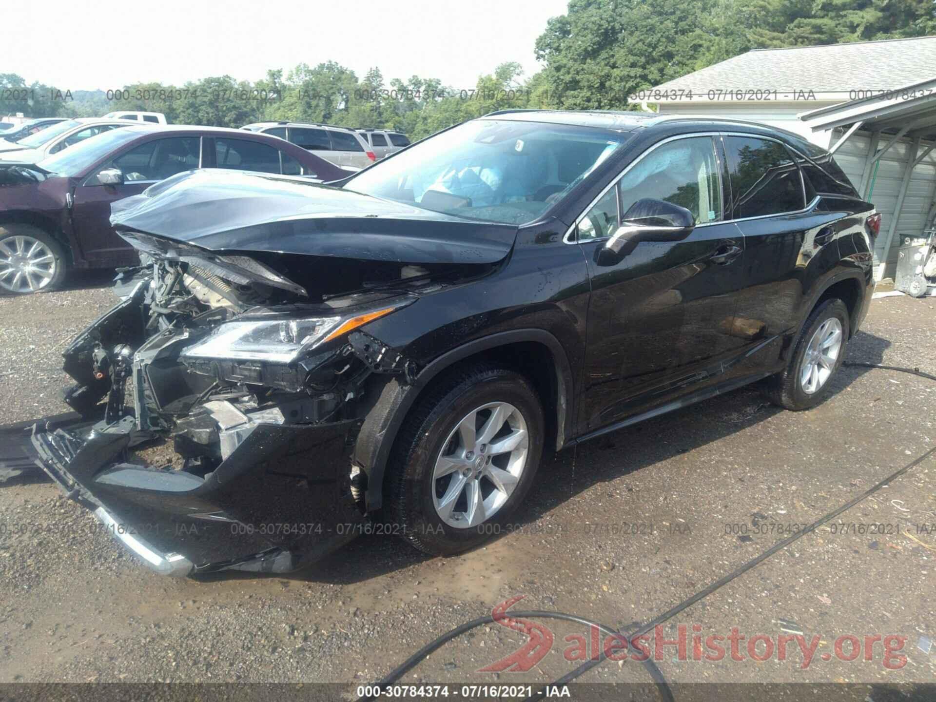 2T2BZMCA5HC130394 2017 LEXUS RX