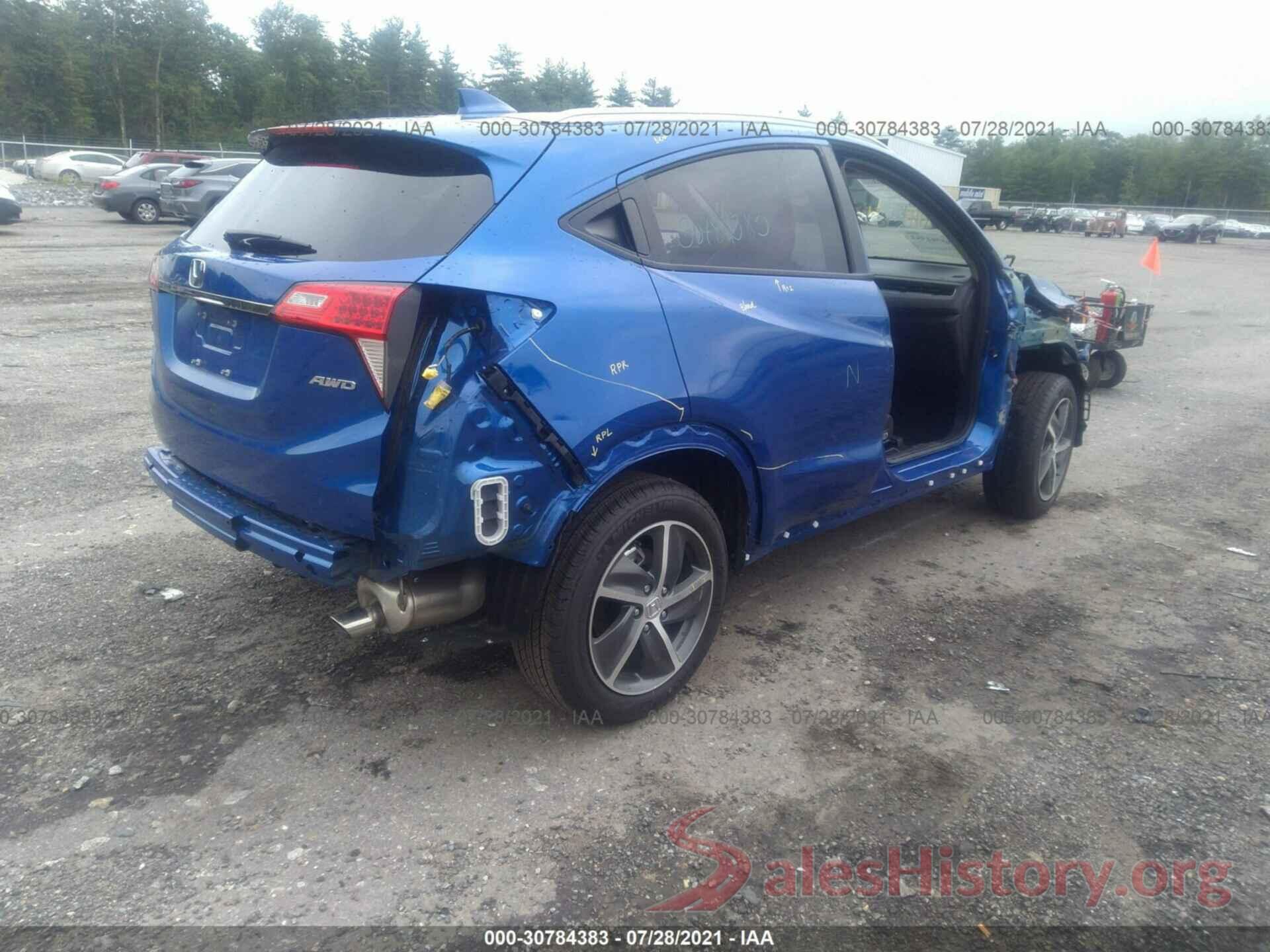 3CZRU6H55MM720664 2021 HONDA HR-V