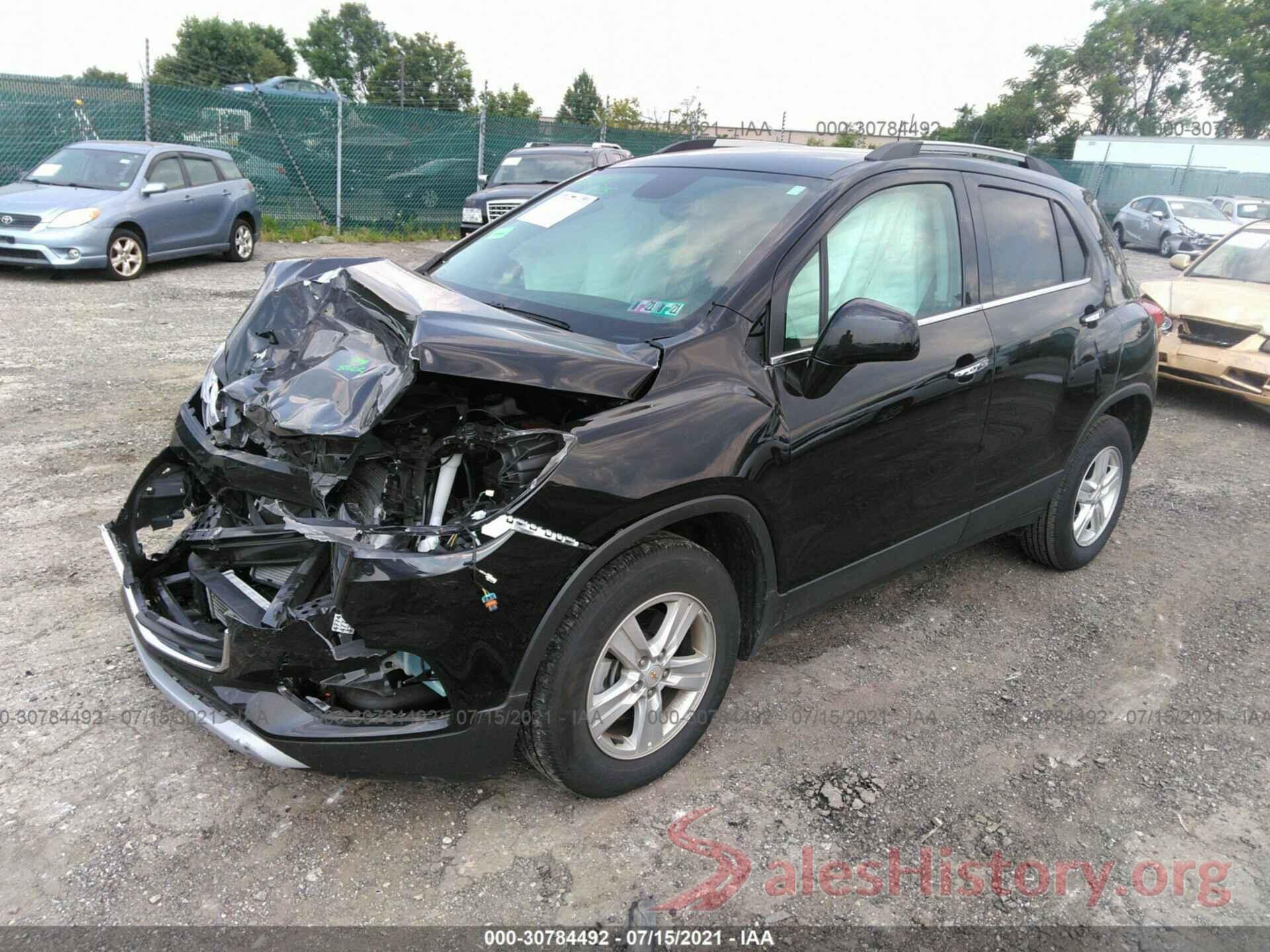 KL7CJLSB3KB948455 2019 CHEVROLET TRAX