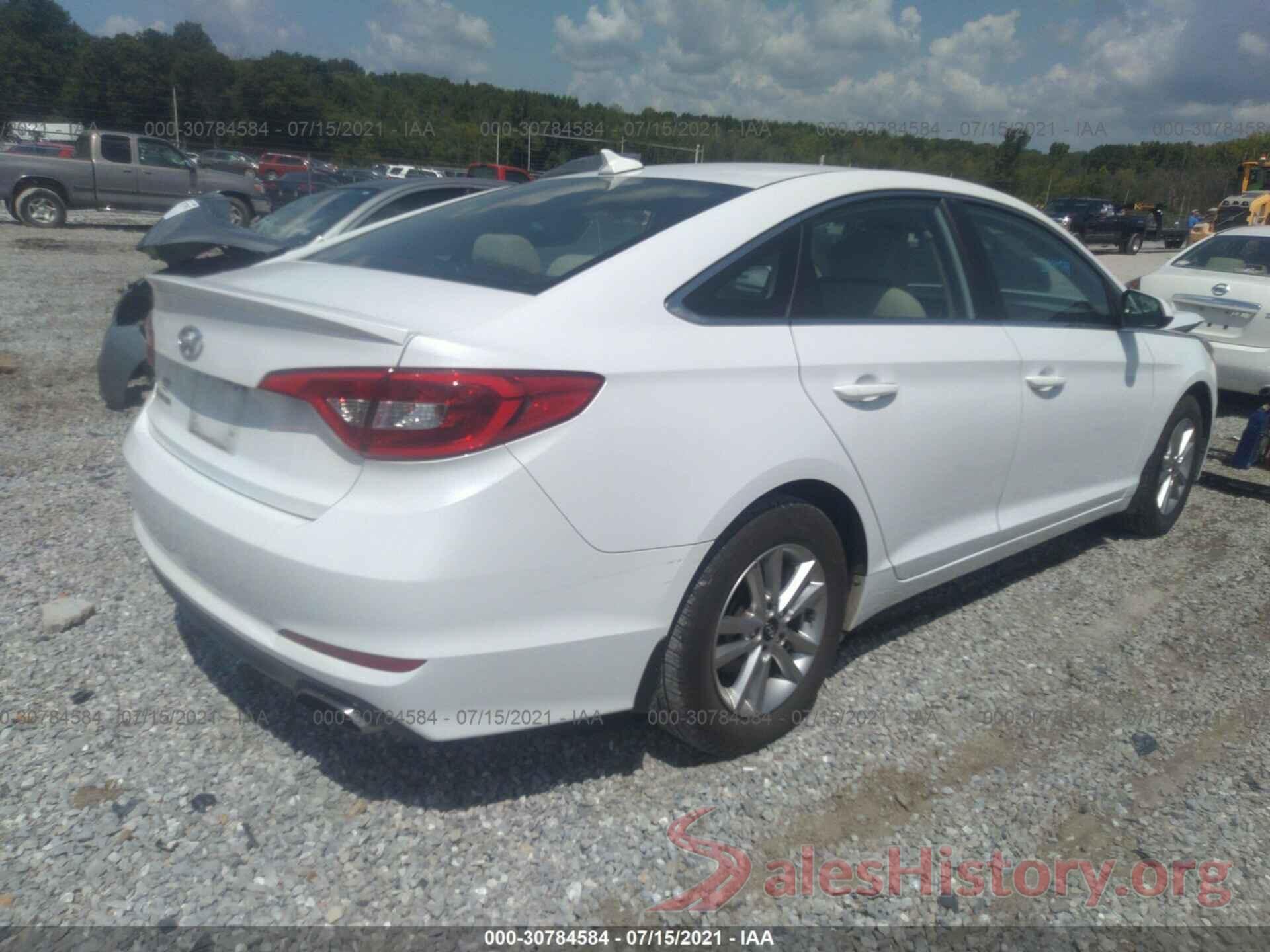 5NPE24AF1GH316756 2016 HYUNDAI SONATA