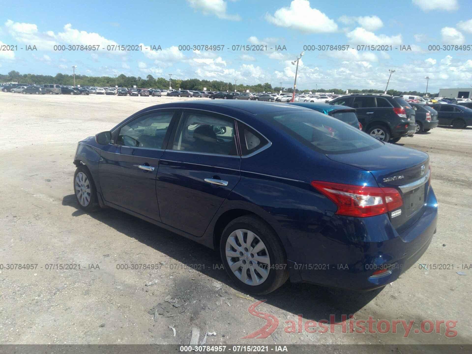 3N1AB7AP5KY255516 2019 NISSAN SENTRA