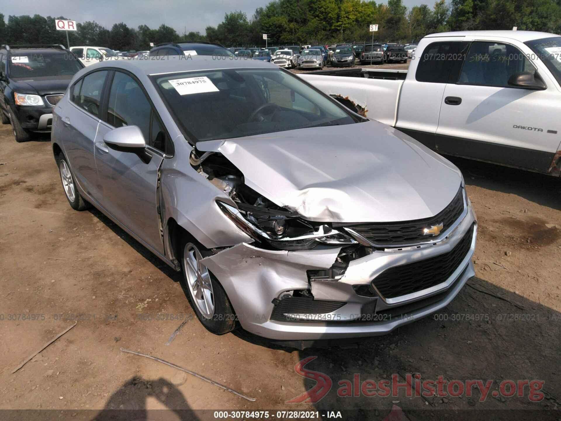 3G1BE6SM7JS599754 2018 CHEVROLET CRUZE