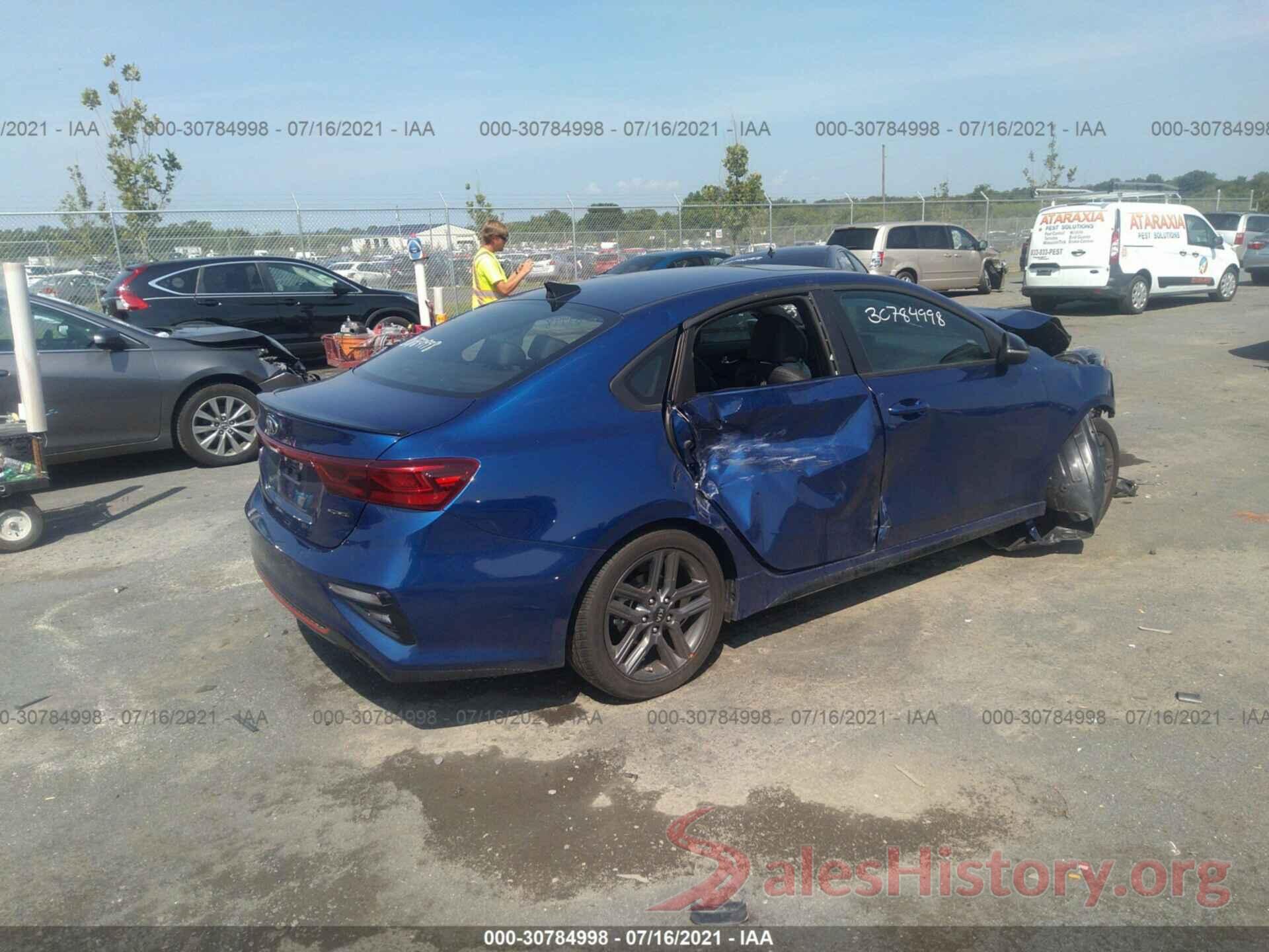 3KPF34AD8LE261656 2020 KIA FORTE