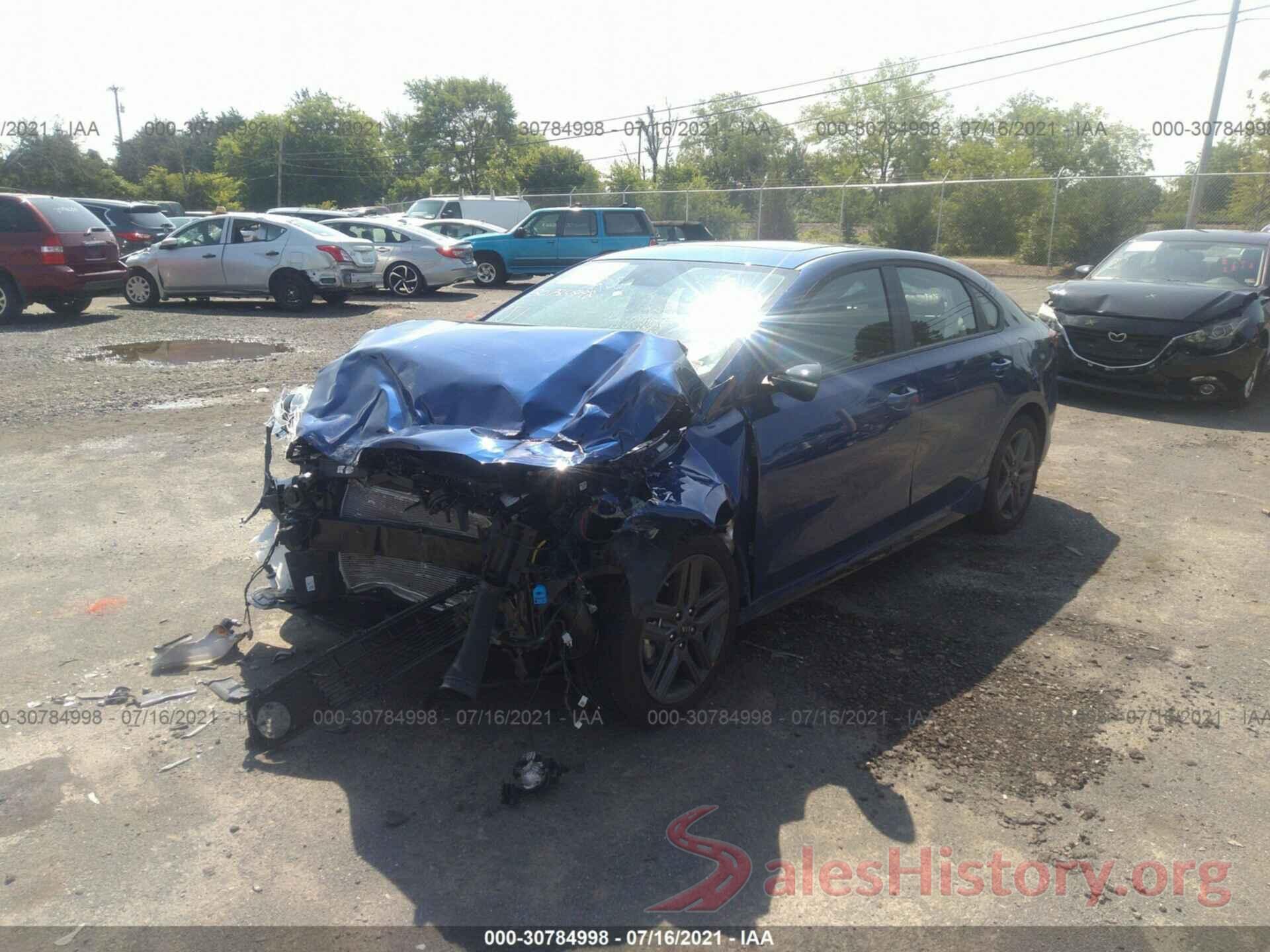 3KPF34AD8LE261656 2020 KIA FORTE