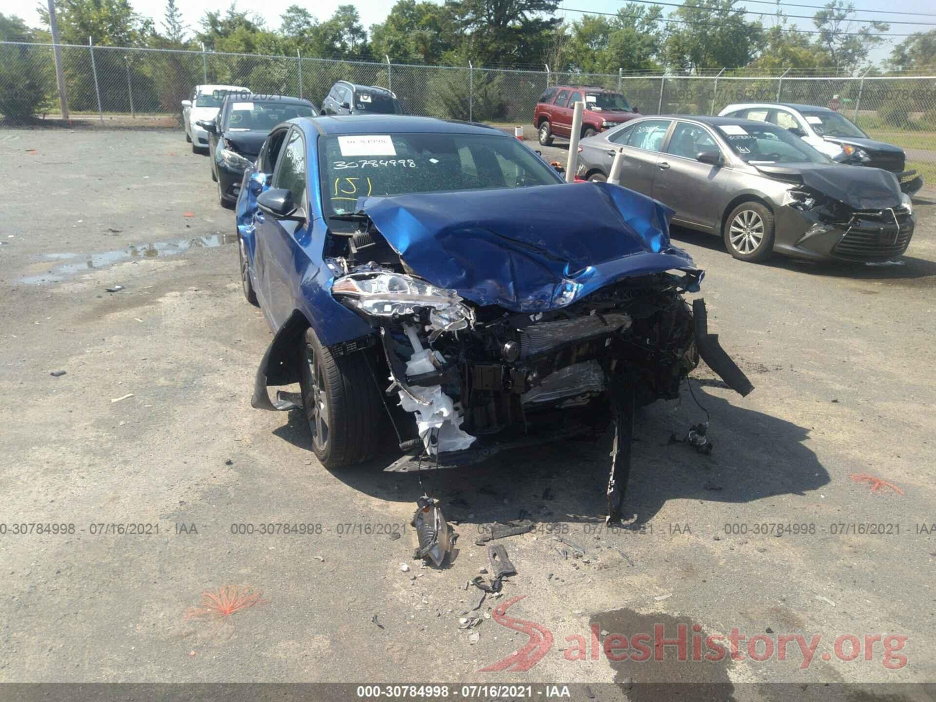 3KPF34AD8LE261656 2020 KIA FORTE