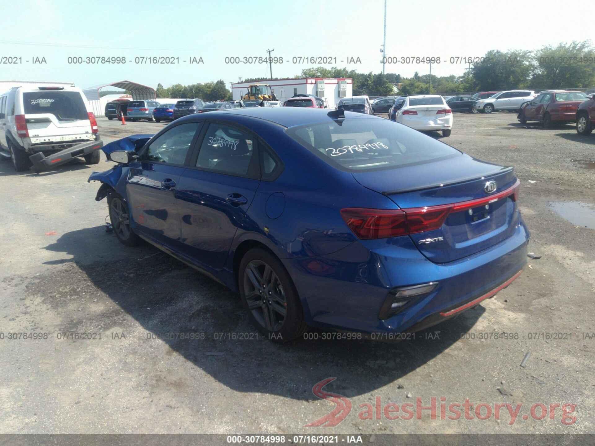 3KPF34AD8LE261656 2020 KIA FORTE