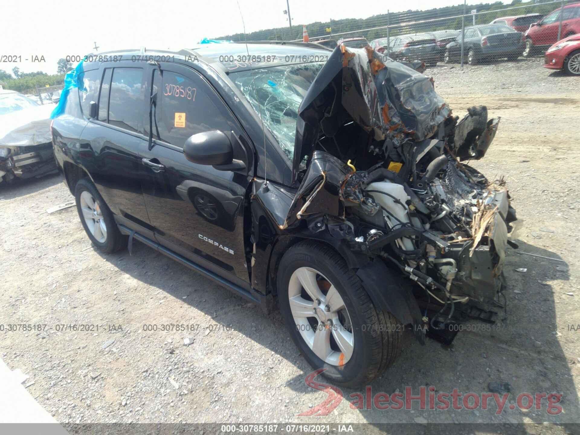 1C4NJDBB9GD662073 2016 JEEP COMPASS