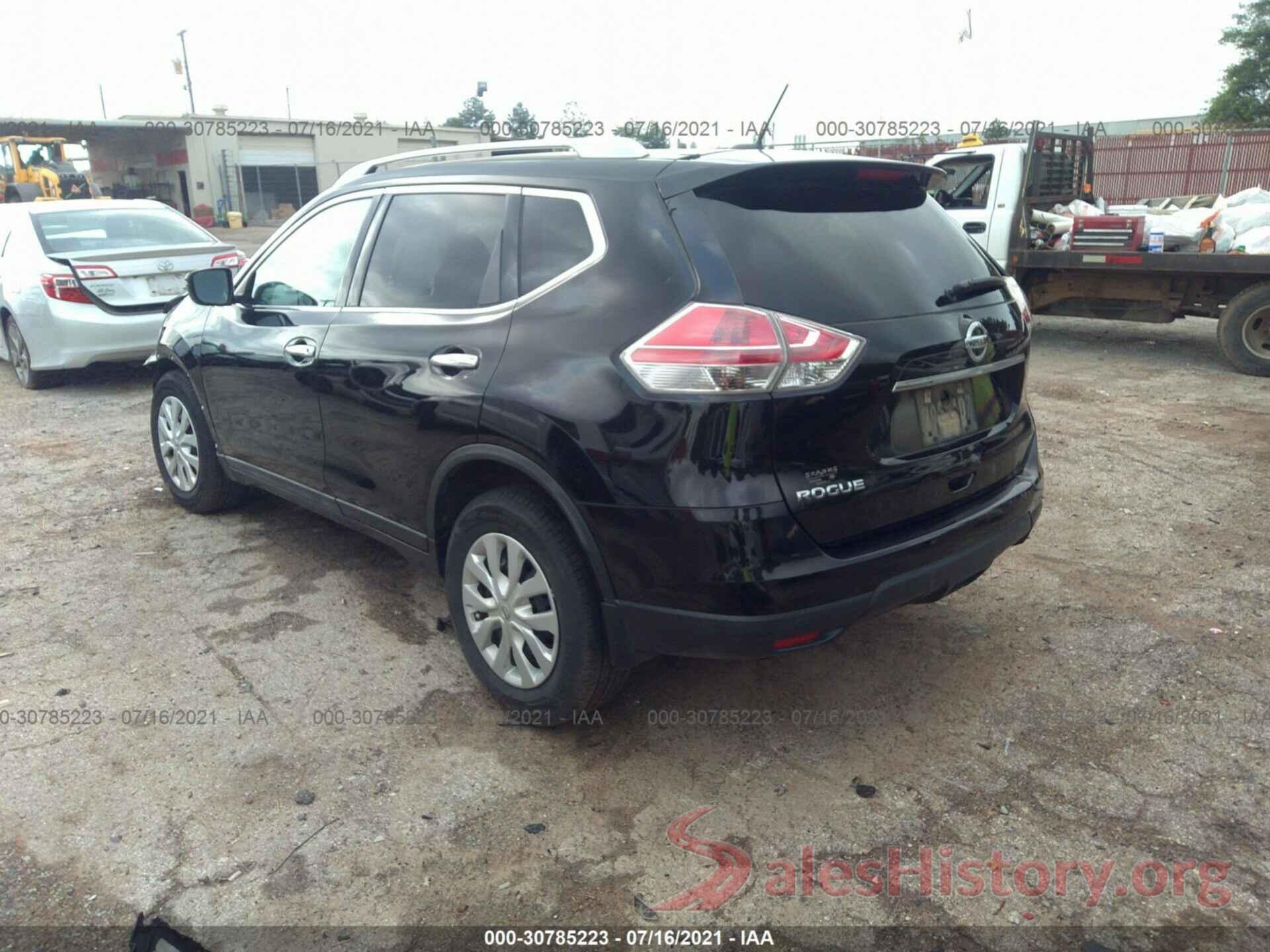 5N1AT2MT4GC844848 2016 NISSAN ROGUE