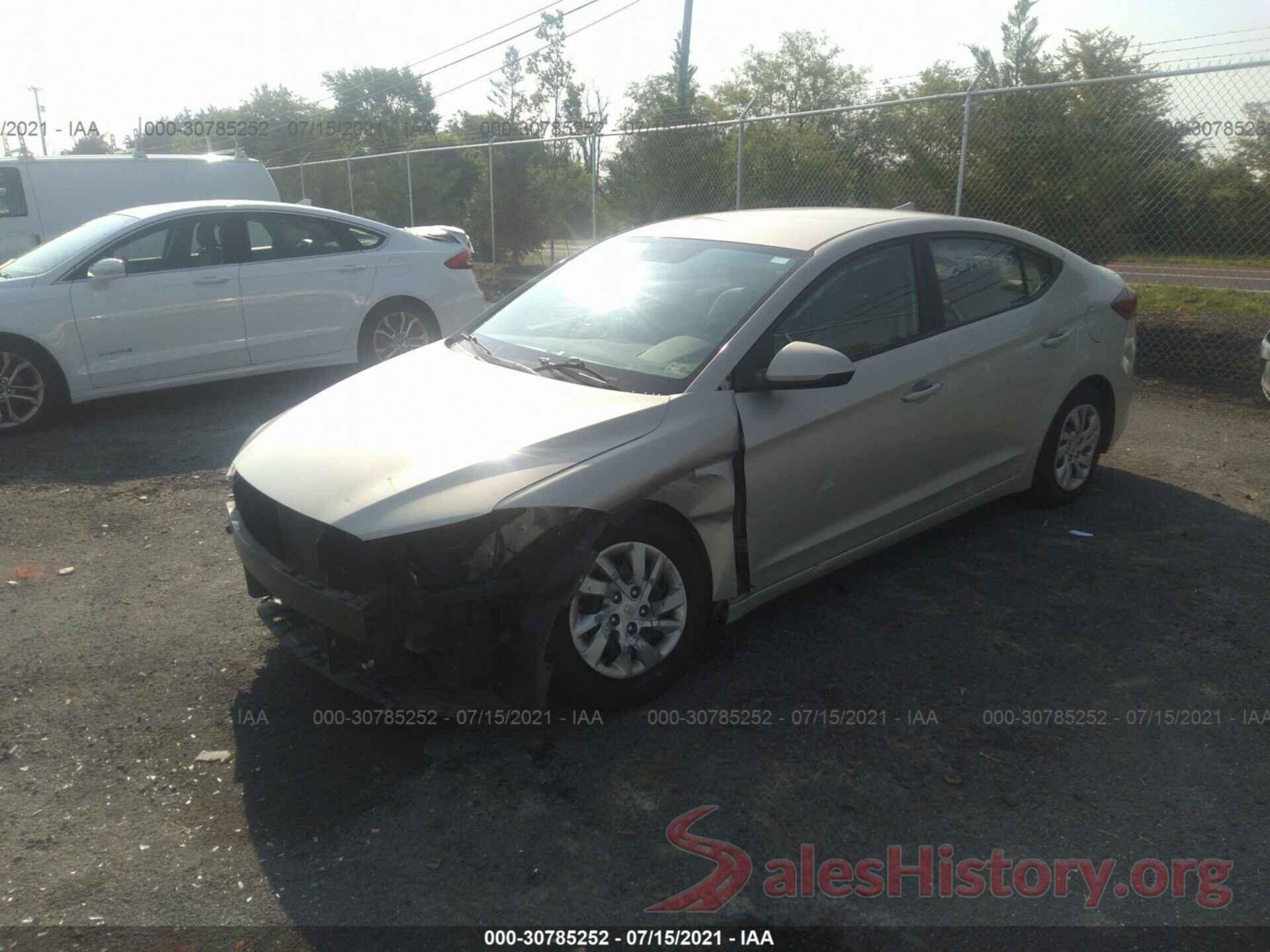 KMHD74LF5HU118114 2017 HYUNDAI ELANTRA