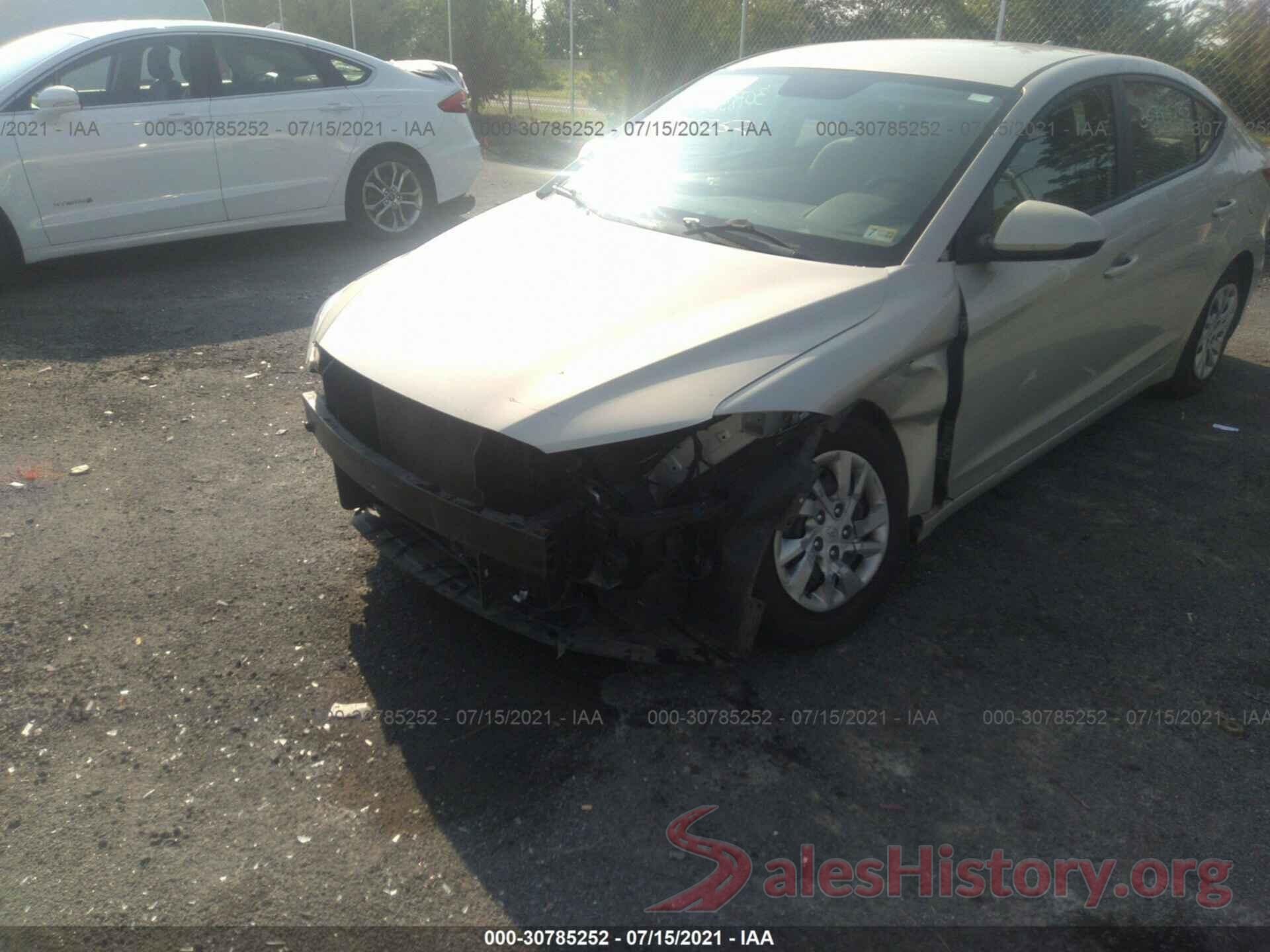 KMHD74LF5HU118114 2017 HYUNDAI ELANTRA