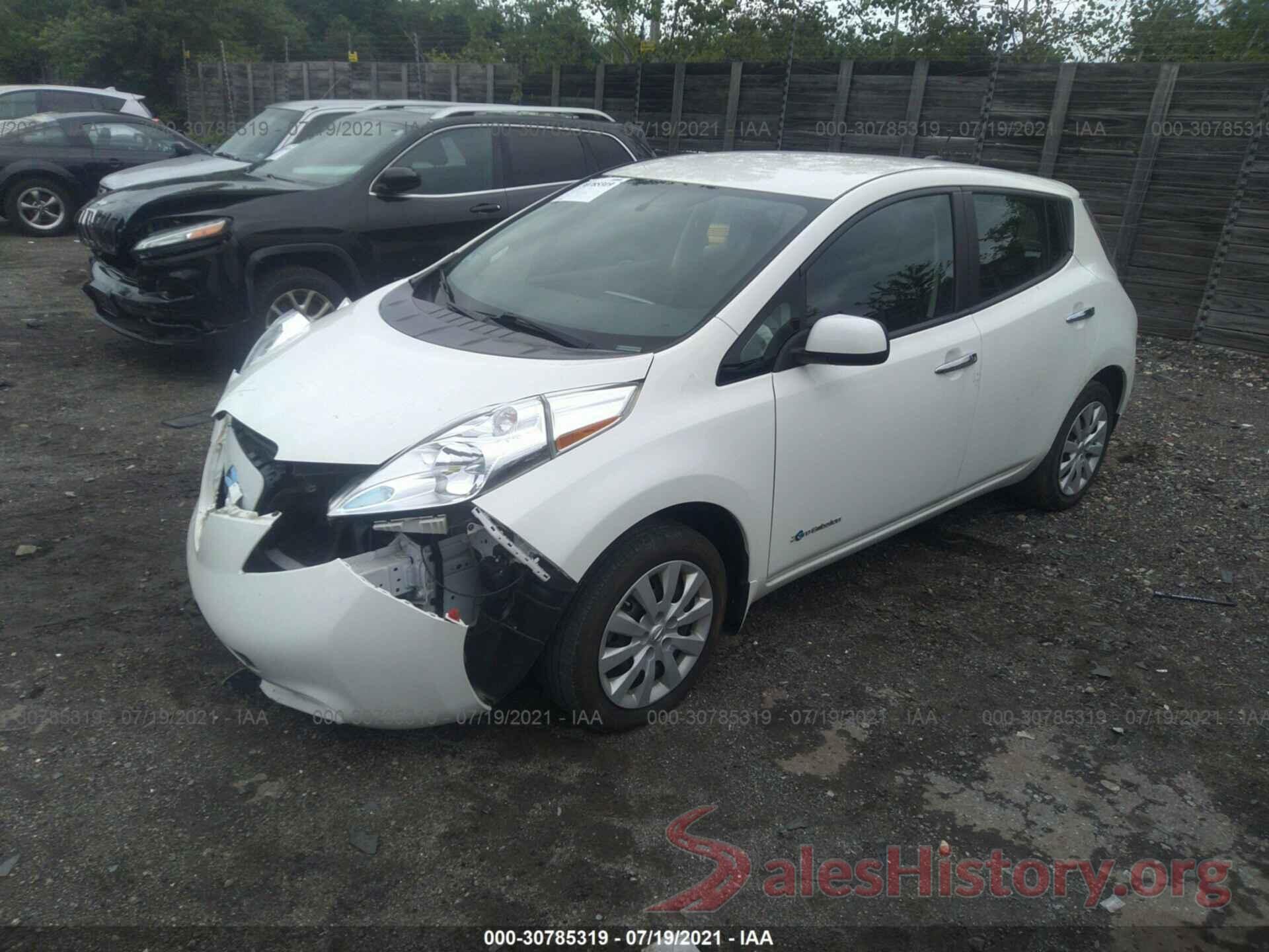 1N4BZ0CP9HC310784 2017 NISSAN LEAF