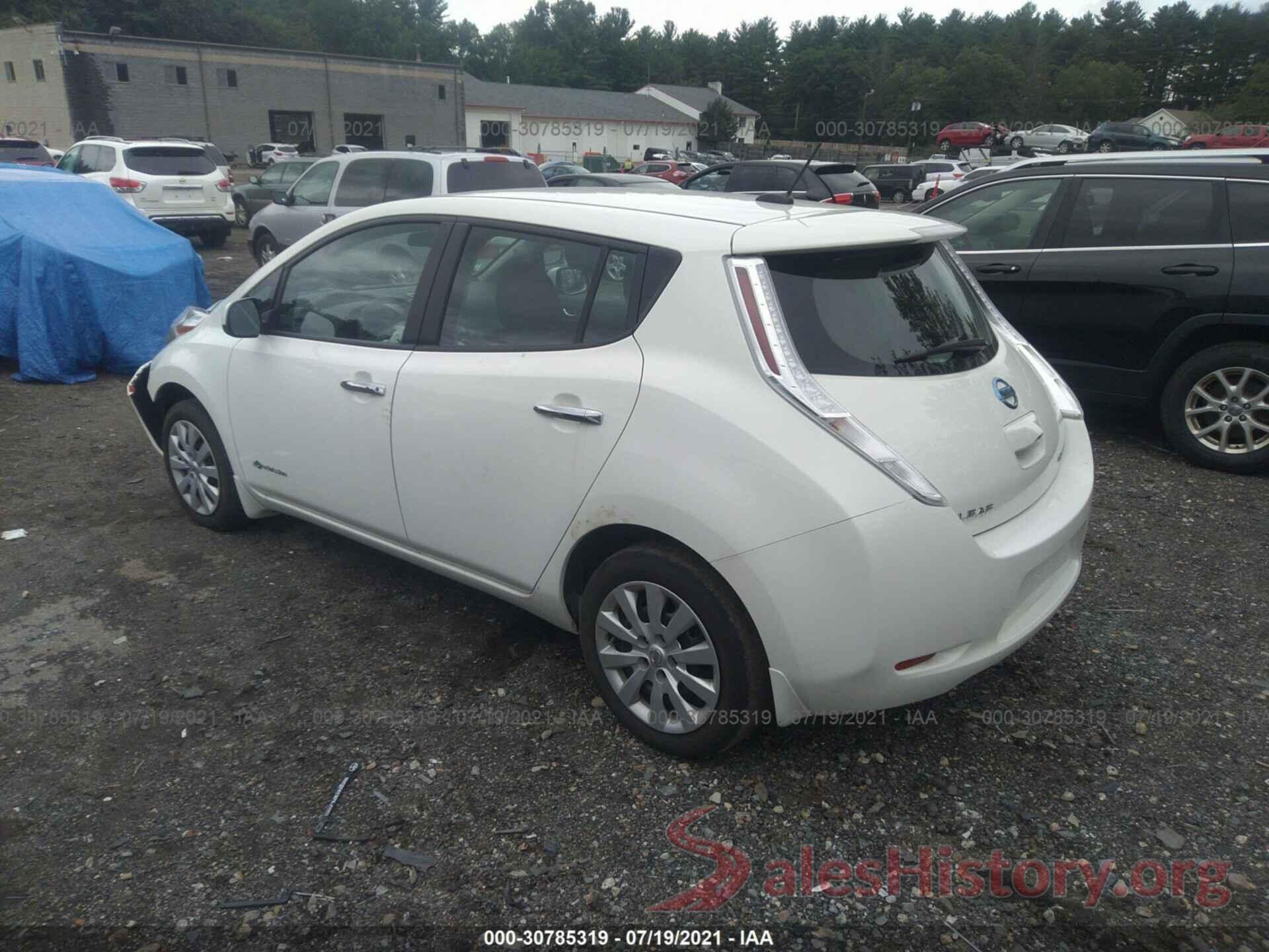 1N4BZ0CP9HC310784 2017 NISSAN LEAF