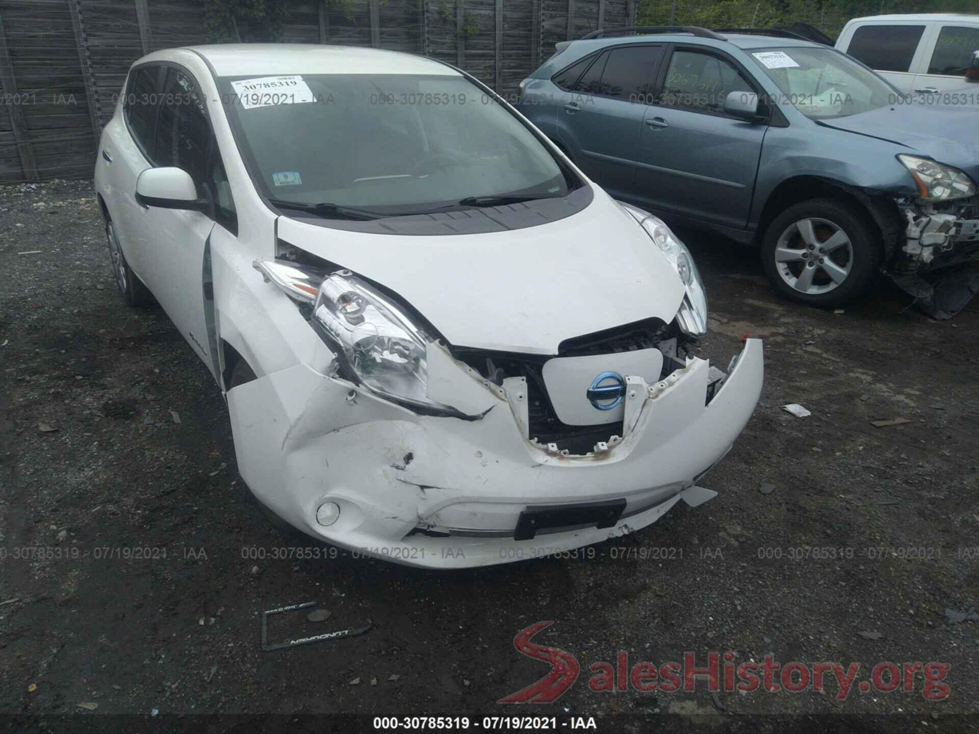 1N4BZ0CP9HC310784 2017 NISSAN LEAF