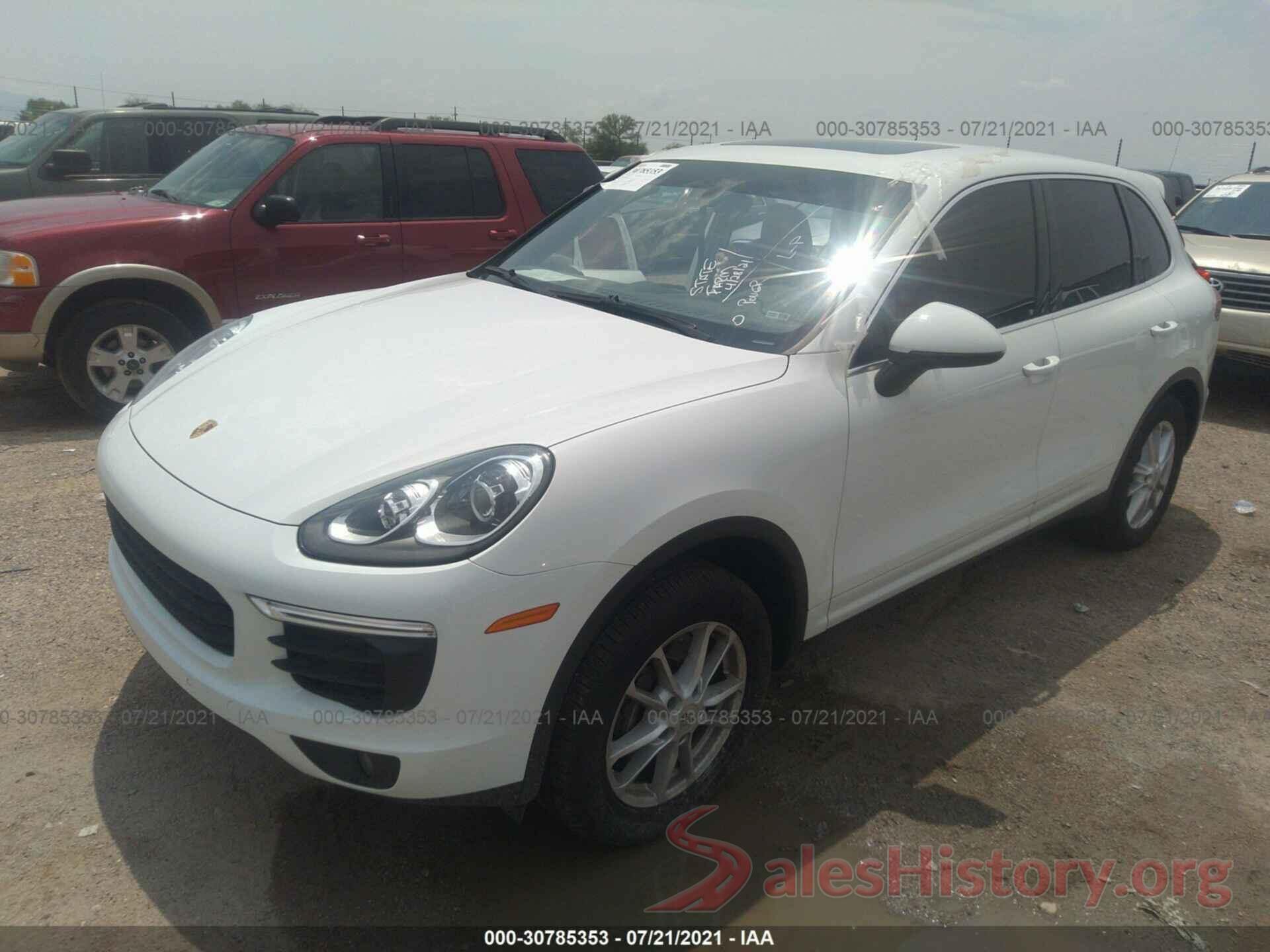 WP1AA2A20JKA07645 2018 PORSCHE CAYENNE