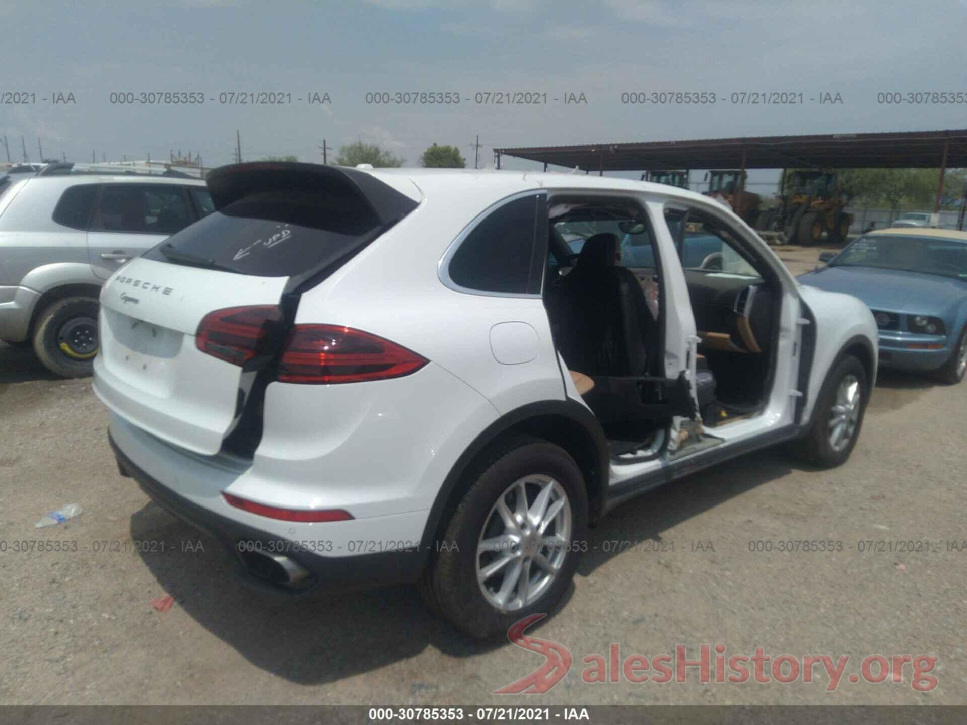 WP1AA2A20JKA07645 2018 PORSCHE CAYENNE