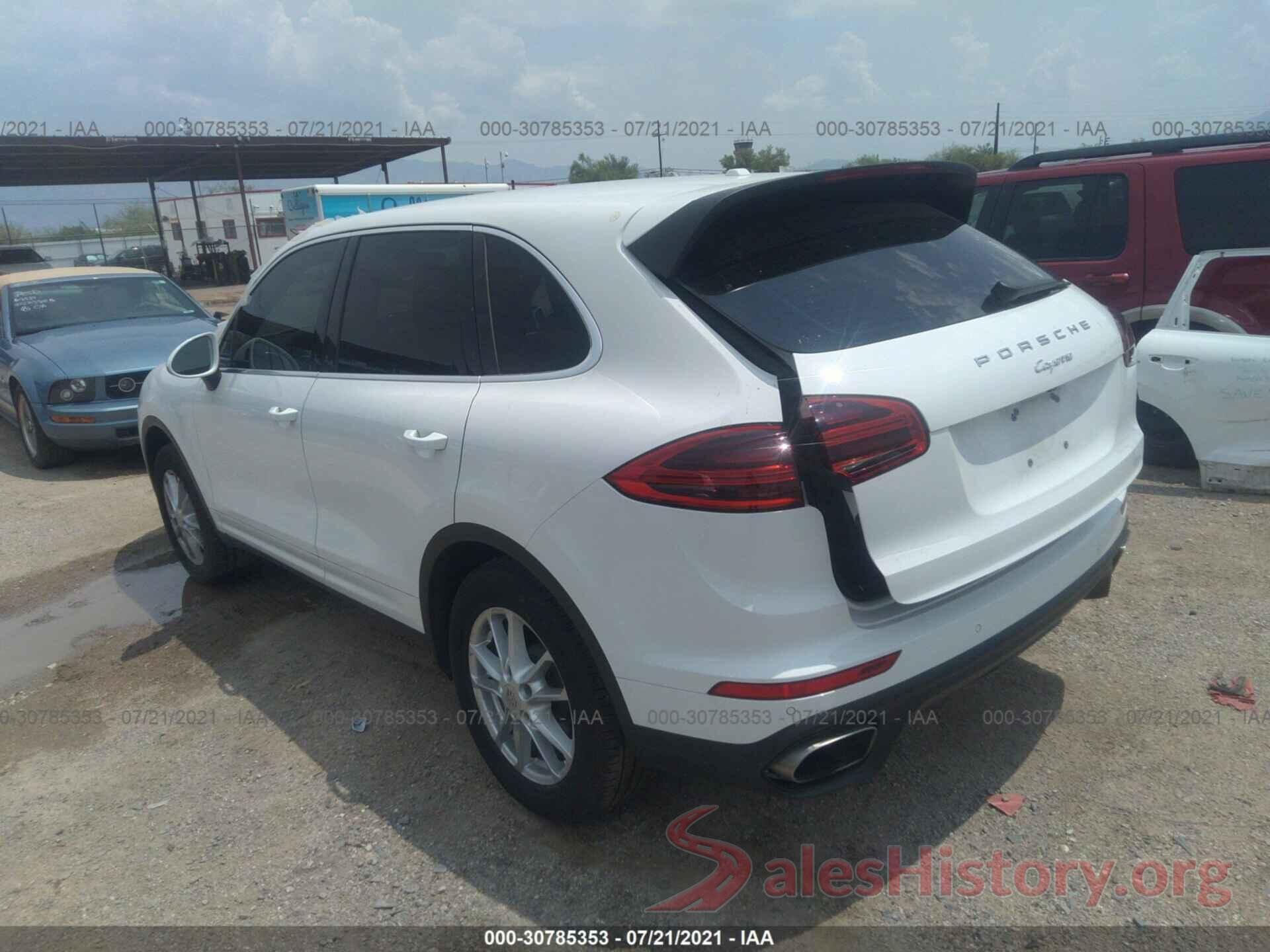 WP1AA2A20JKA07645 2018 PORSCHE CAYENNE