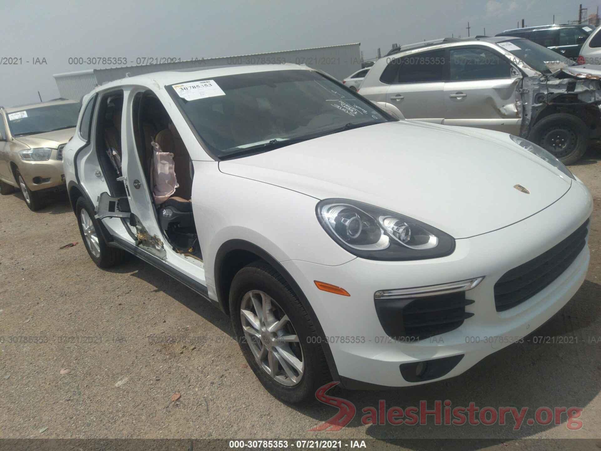 WP1AA2A20JKA07645 2018 PORSCHE CAYENNE