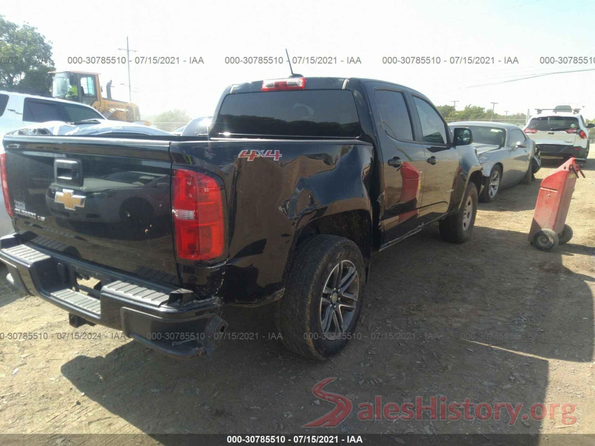 1GCGTBEN4K1323020 2019 CHEVROLET COLORADO