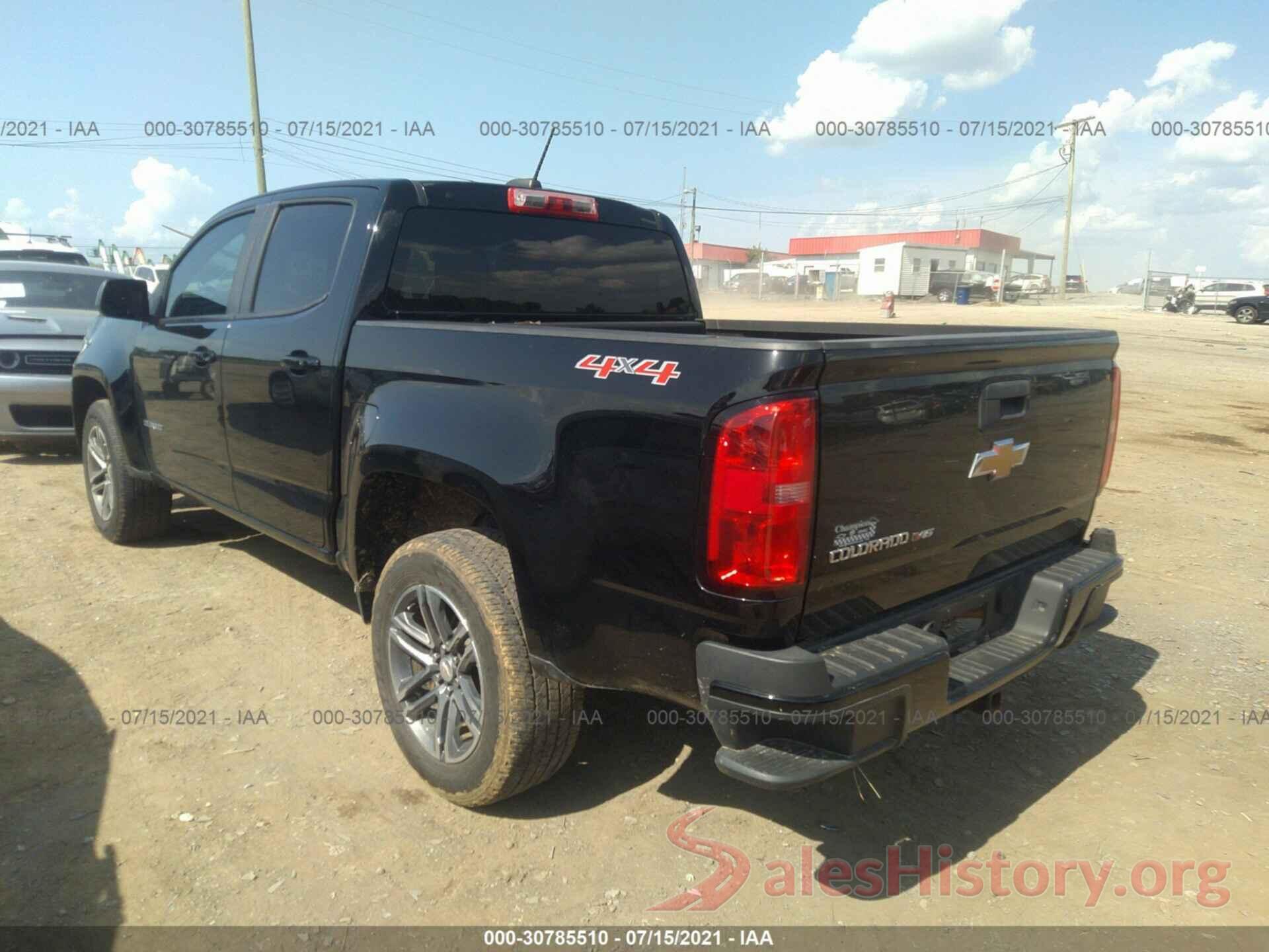 1GCGTBEN4K1323020 2019 CHEVROLET COLORADO