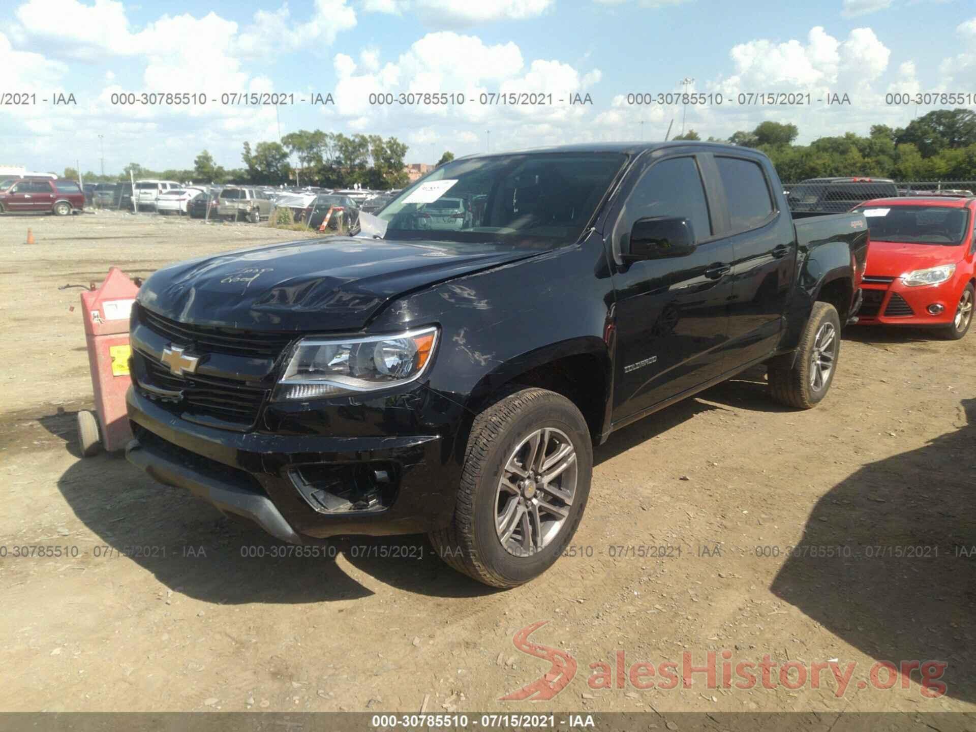 1GCGTBEN4K1323020 2019 CHEVROLET COLORADO