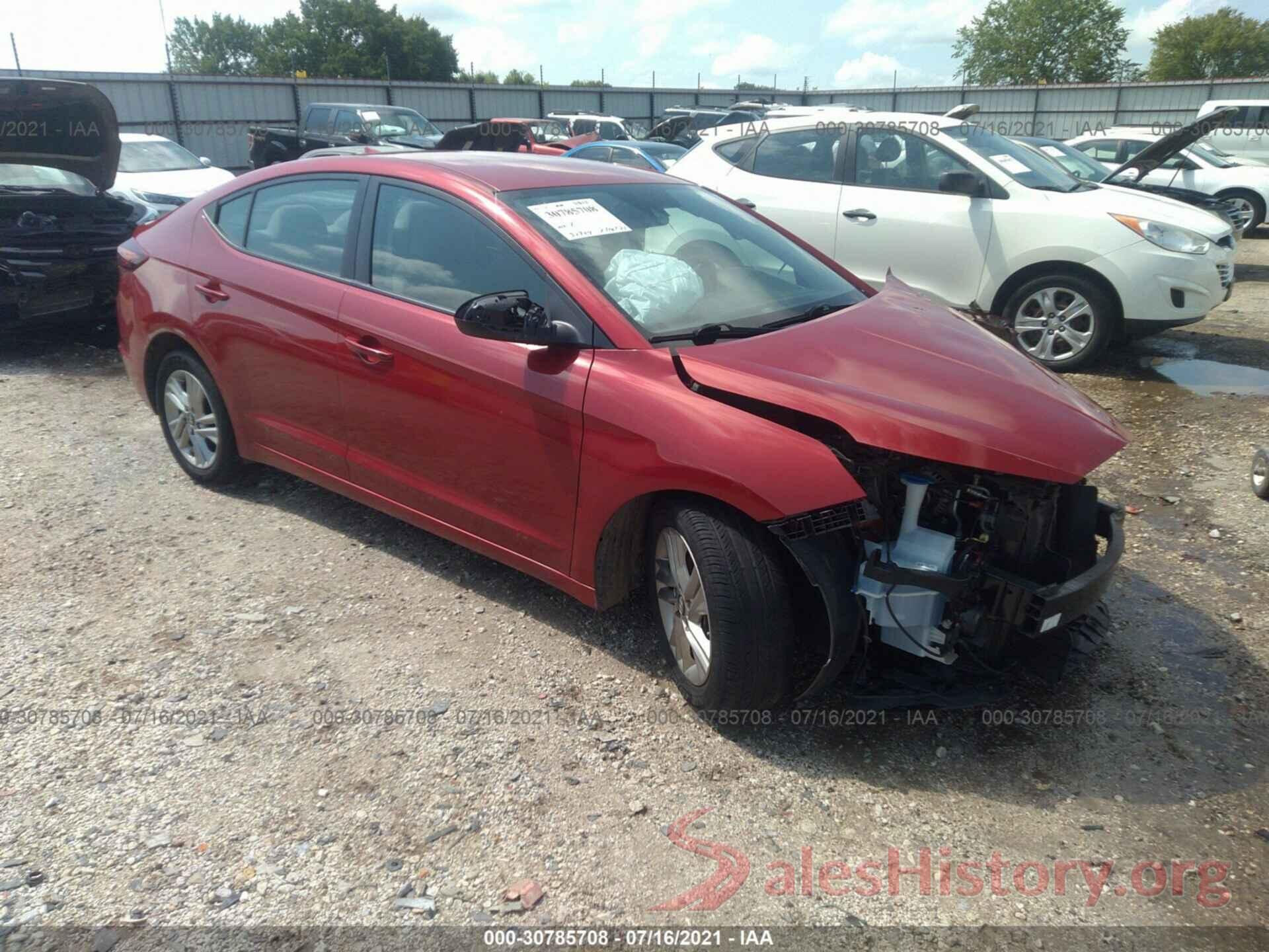 5NPD84LF2KH407521 2019 HYUNDAI ELANTRA