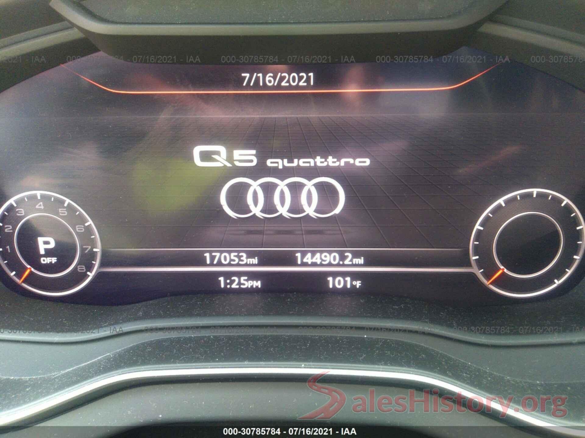 WA1BNAFY7K2072988 2019 AUDI Q5