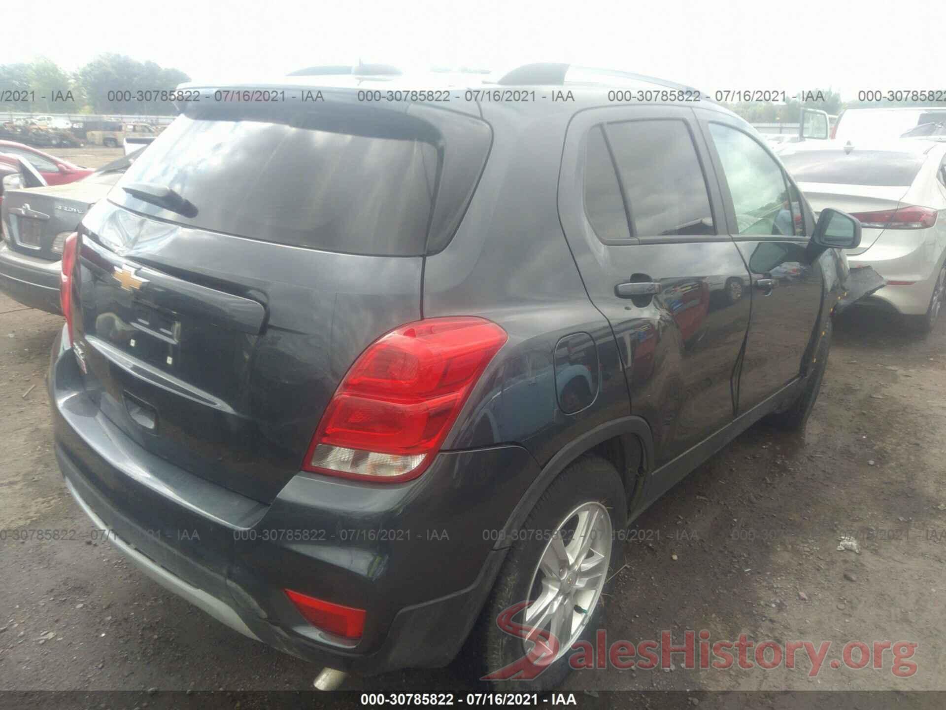 KL7CJLSB2MB310989 2021 CHEVROLET TRAX