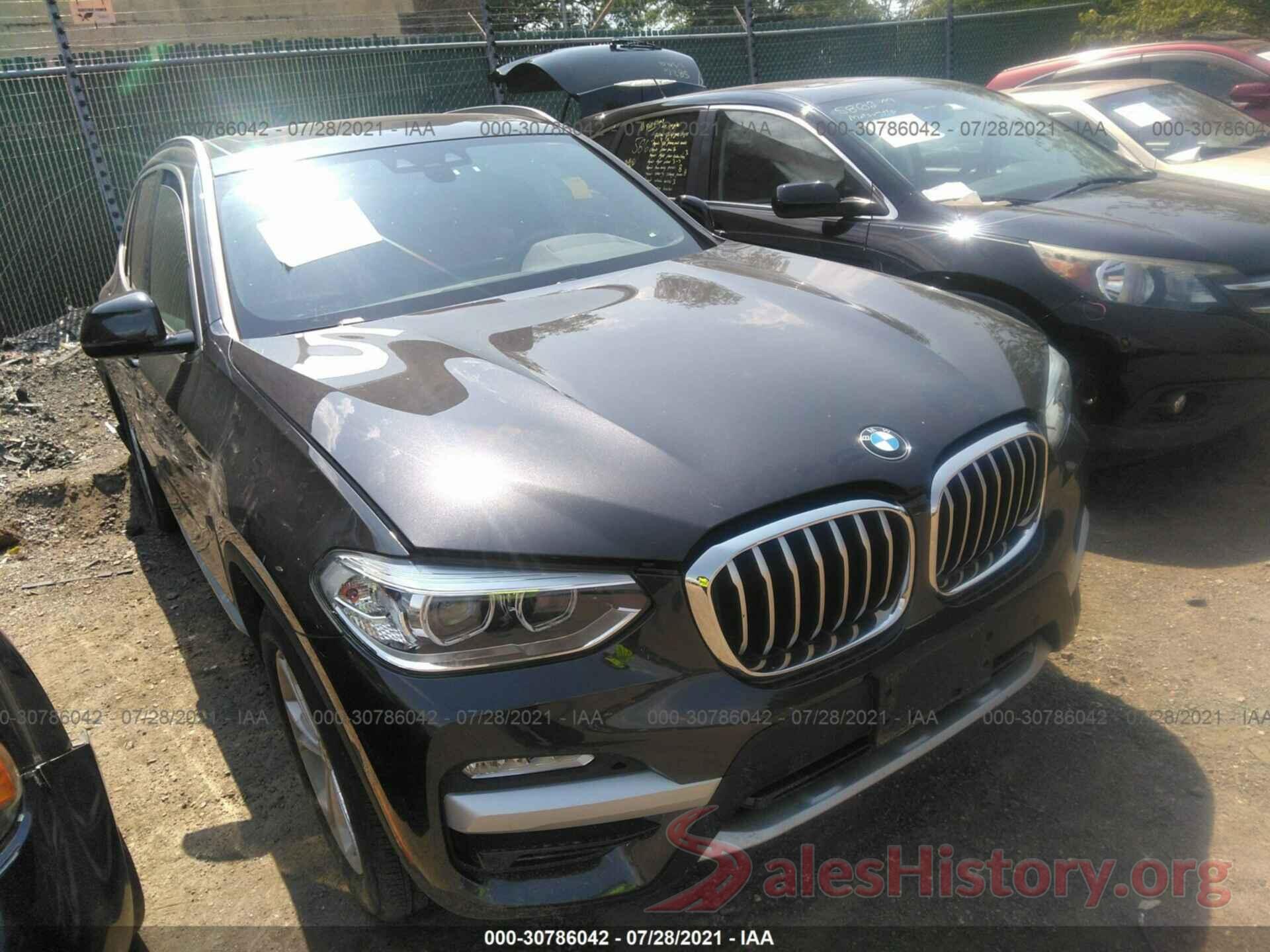 5UXTR9C52KLP81568 2019 BMW X3