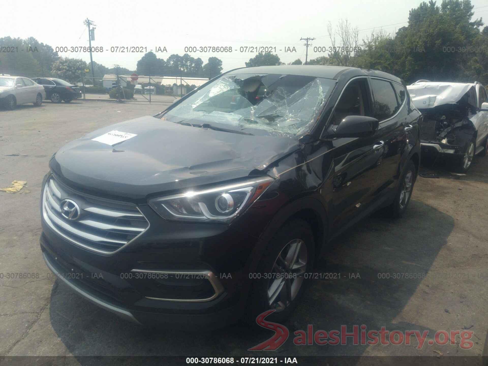 5XYZT3LB3HG384343 2017 HYUNDAI SANTA FE SPORT