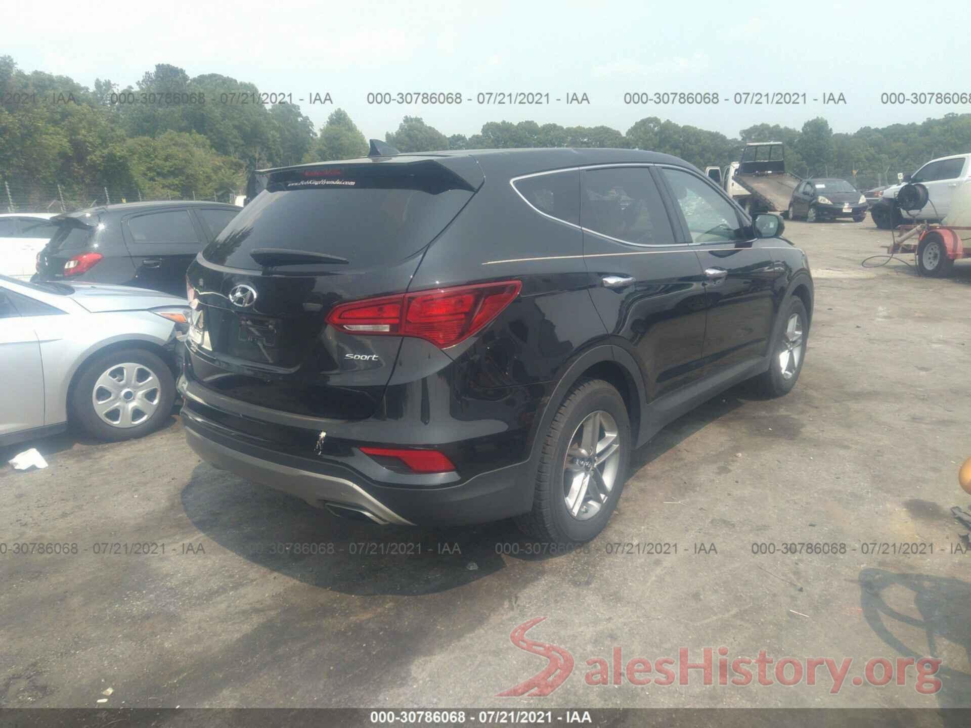 5XYZT3LB3HG384343 2017 HYUNDAI SANTA FE SPORT