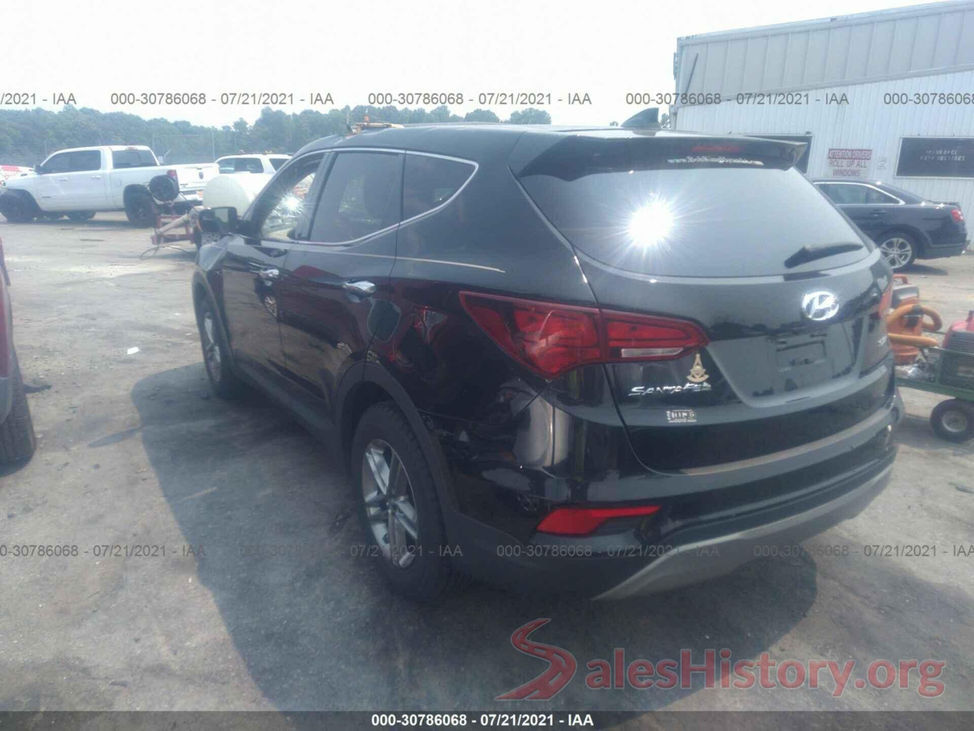 5XYZT3LB3HG384343 2017 HYUNDAI SANTA FE SPORT