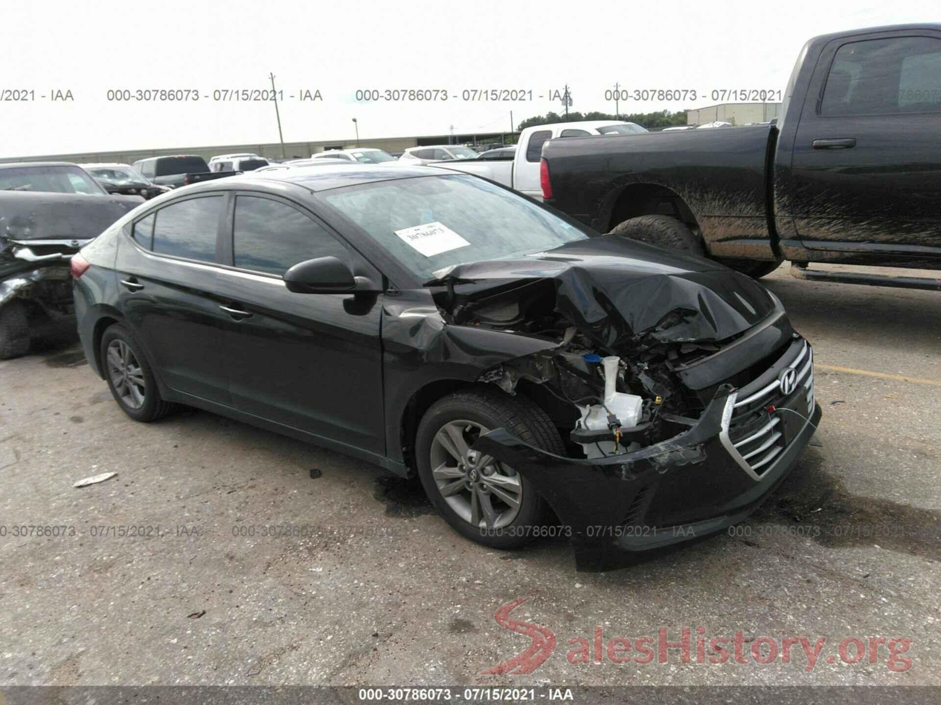 KMHD84LFXJU520567 2018 HYUNDAI ELANTRA