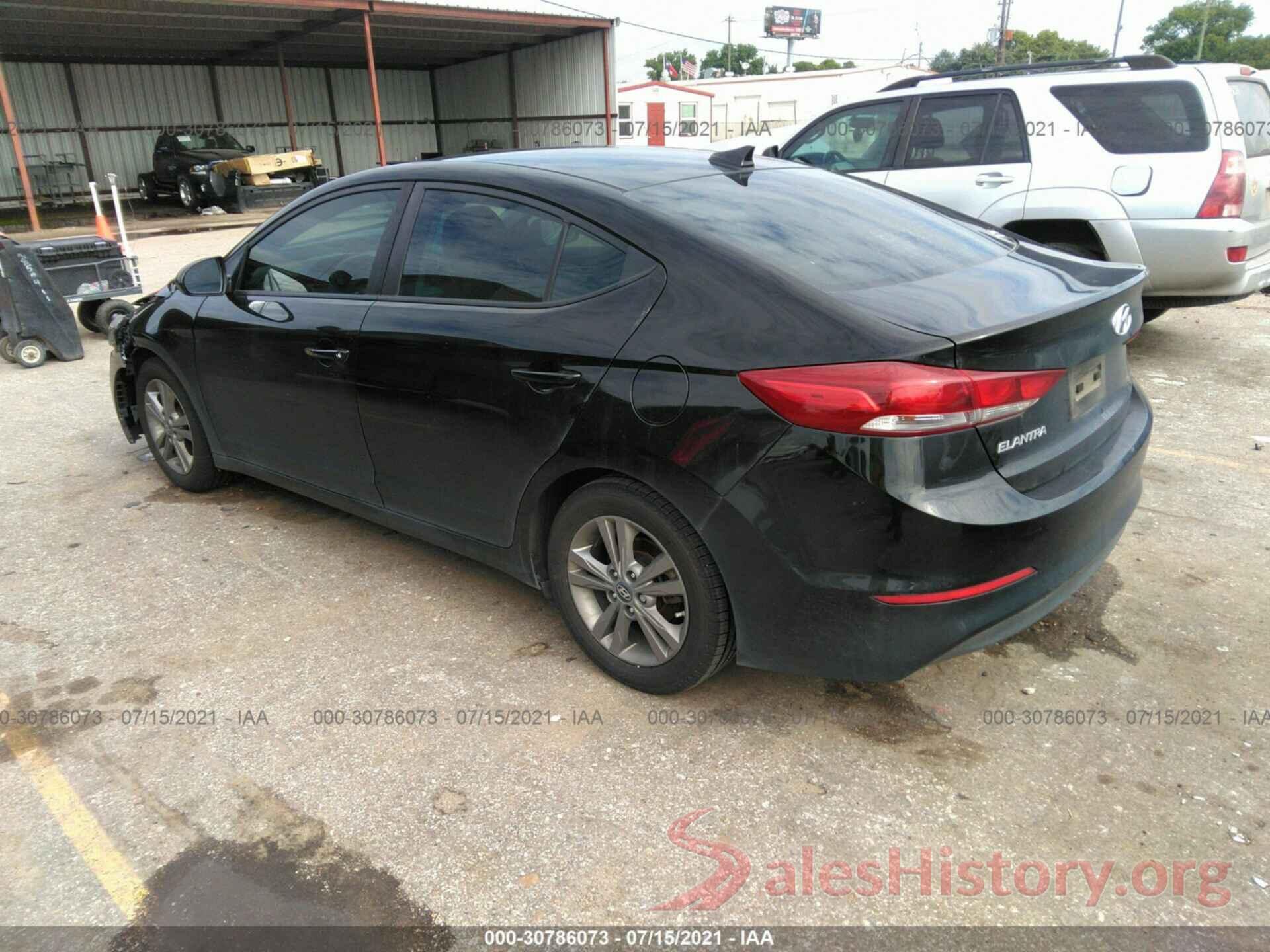 KMHD84LFXJU520567 2018 HYUNDAI ELANTRA