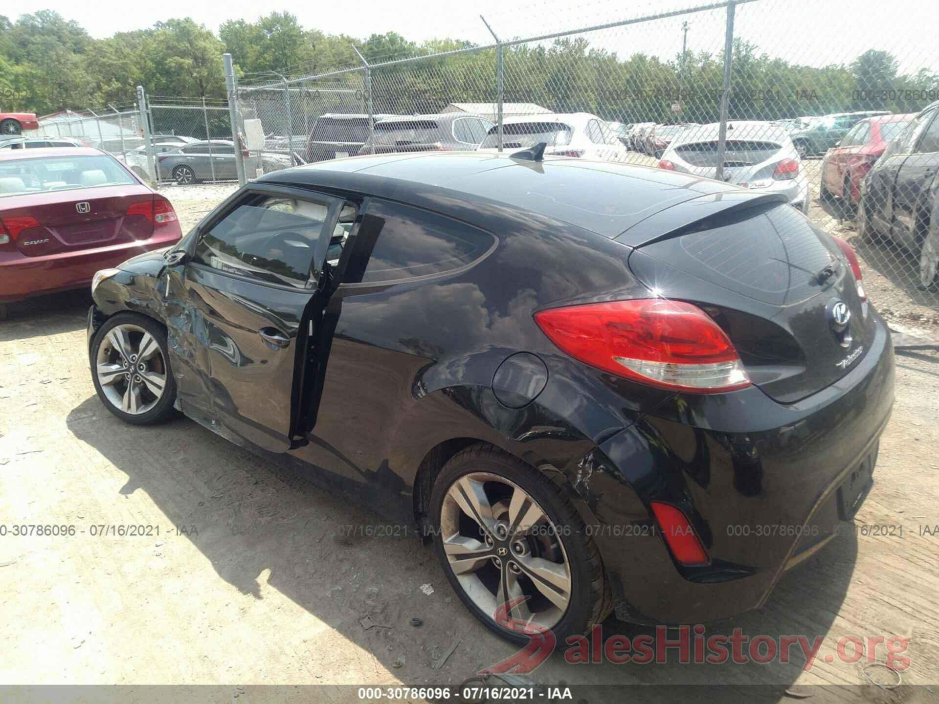 KMHTC6AD3GU257970 2016 HYUNDAI VELOSTER