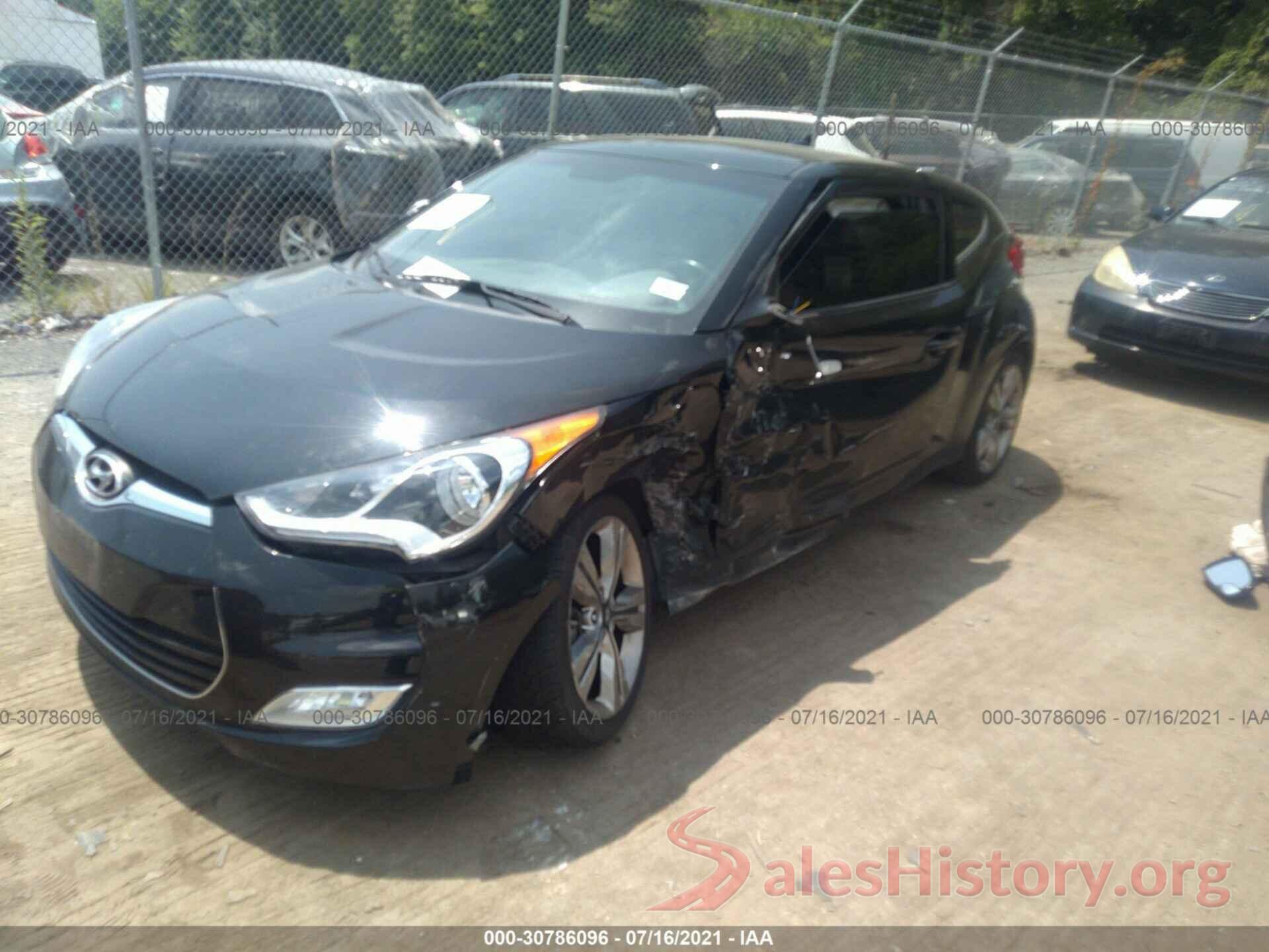 KMHTC6AD3GU257970 2016 HYUNDAI VELOSTER