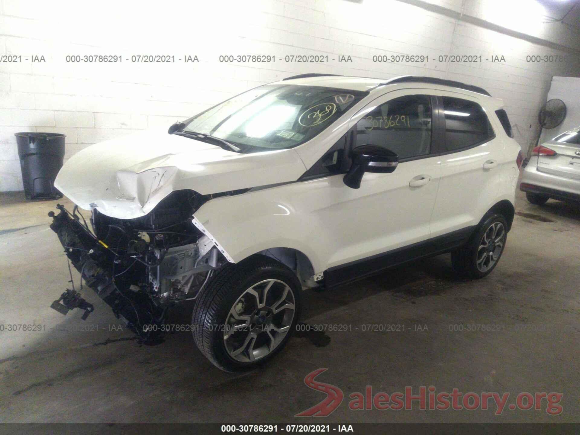 MAJ6S3JL8LC391938 2020 FORD ECOSPORT