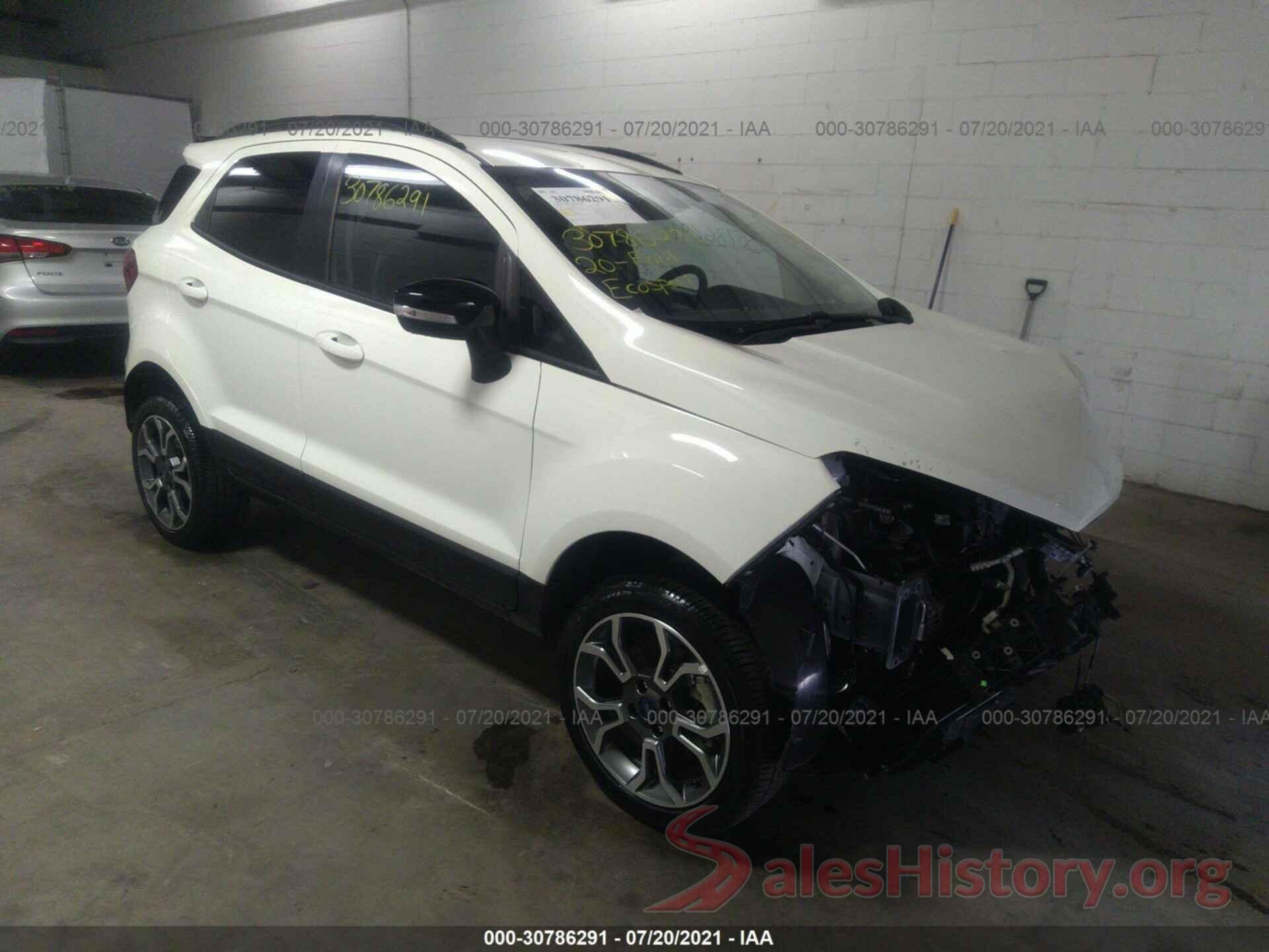 MAJ6S3JL8LC391938 2020 FORD ECOSPORT