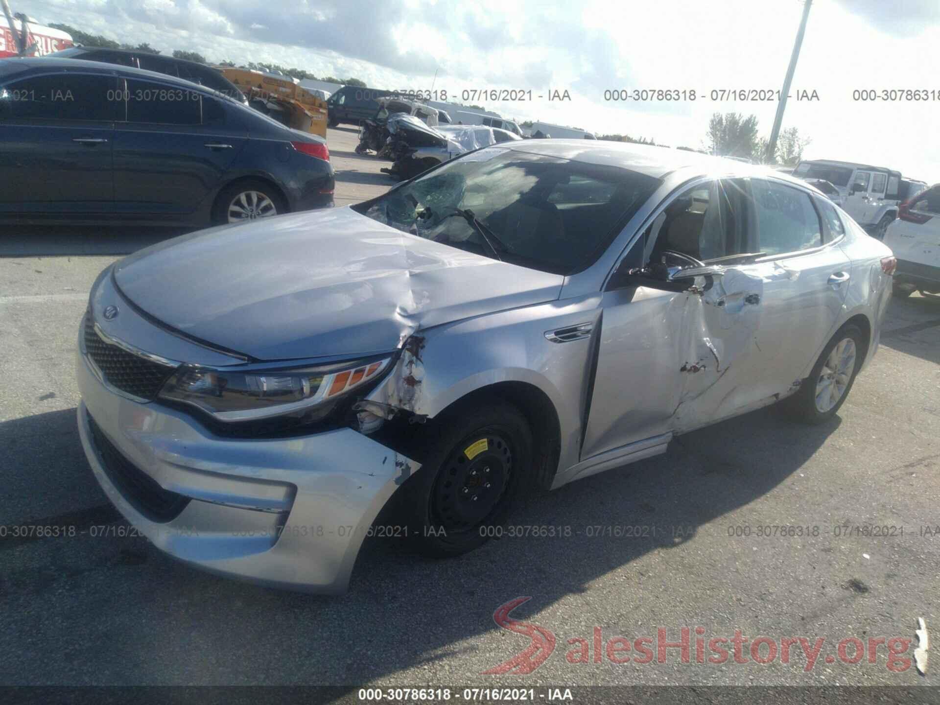 5XXGT4L30HG122192 2017 KIA OPTIMA