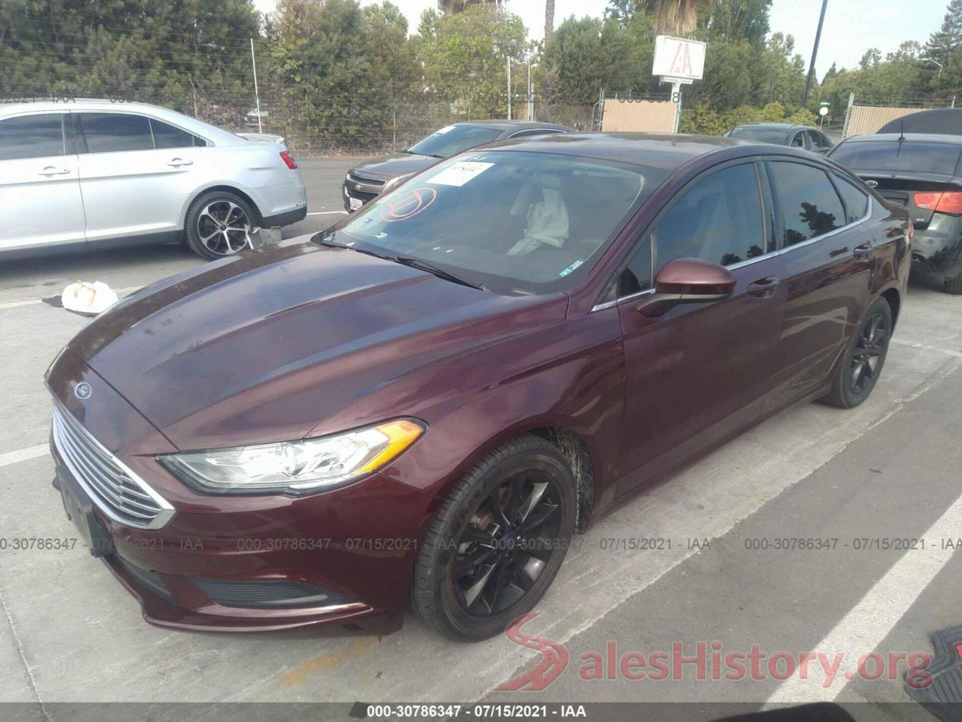 3FA6P0HD6HR380556 2017 FORD FUSION