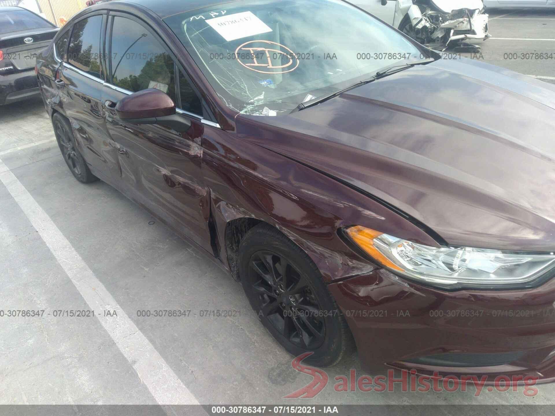 3FA6P0HD6HR380556 2017 FORD FUSION