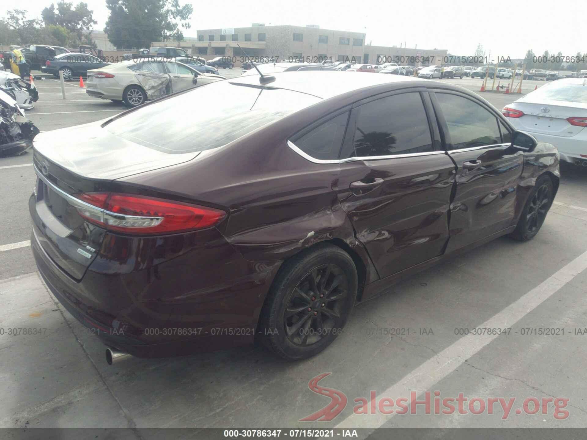 3FA6P0HD6HR380556 2017 FORD FUSION