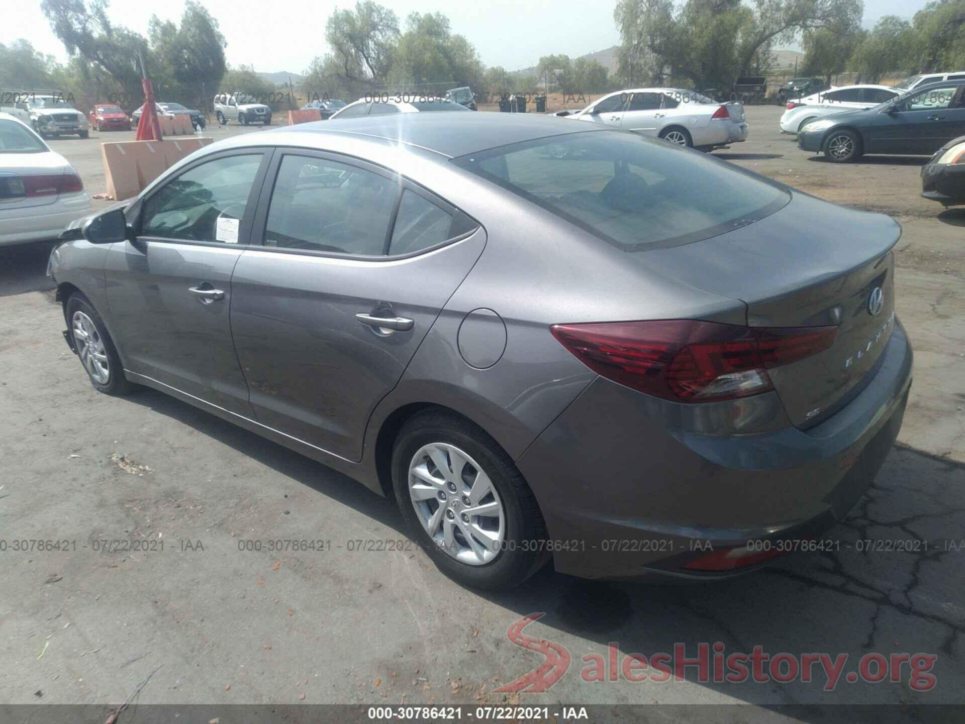 5NPD74LFXLH526390 2020 HYUNDAI ELANTRA