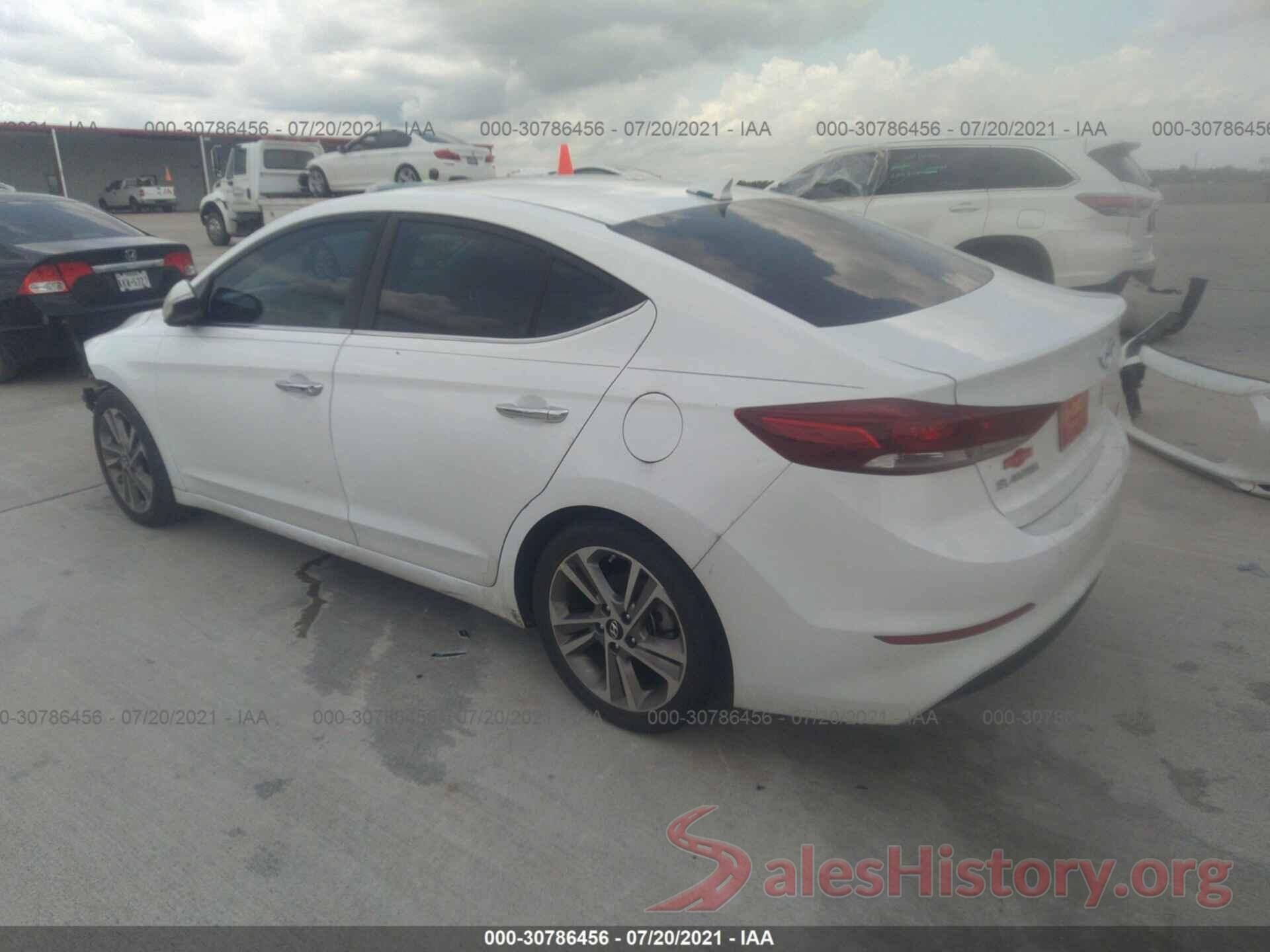 5NPD84LF8HH015765 2017 HYUNDAI ELANTRA