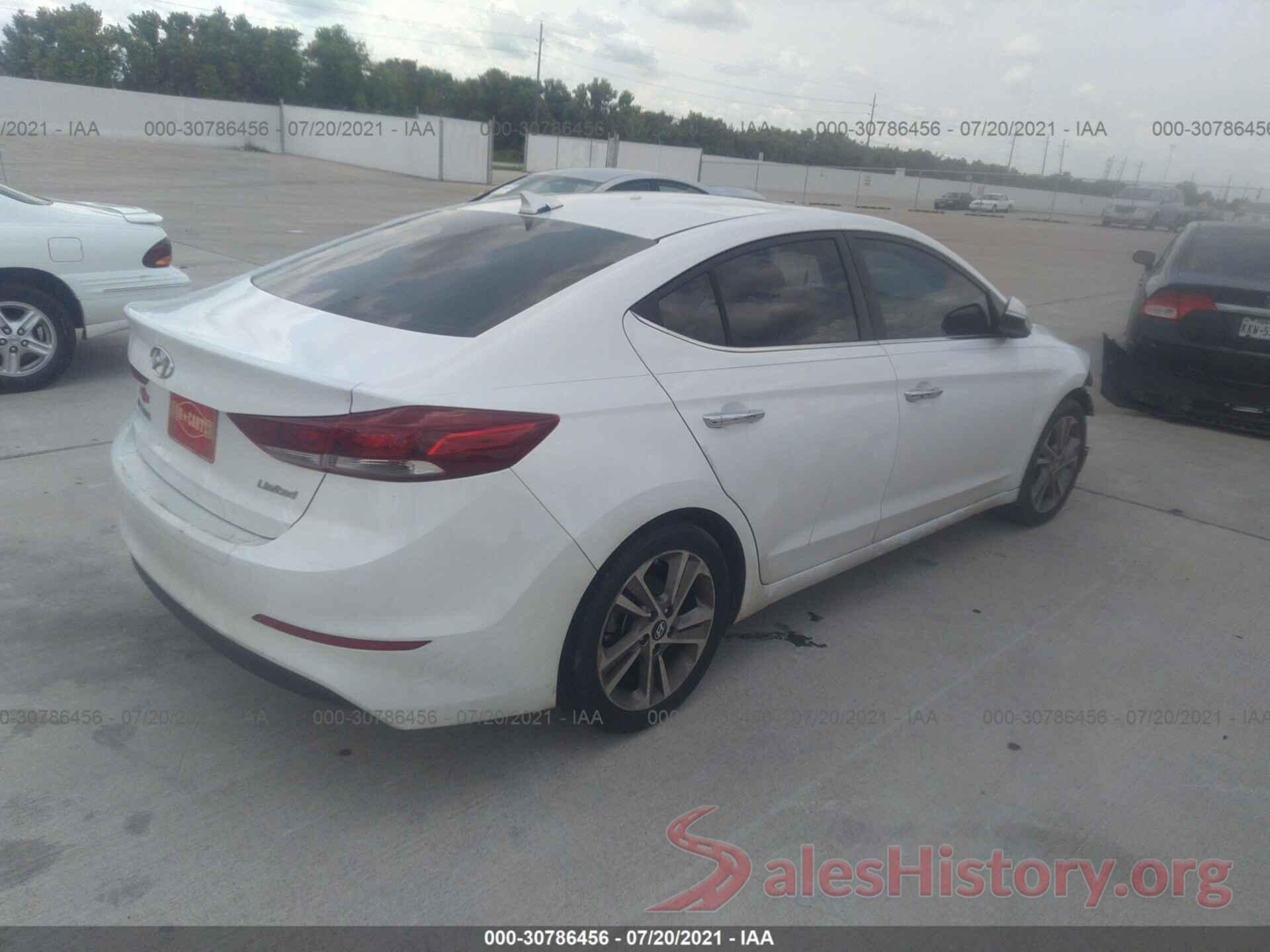 5NPD84LF8HH015765 2017 HYUNDAI ELANTRA