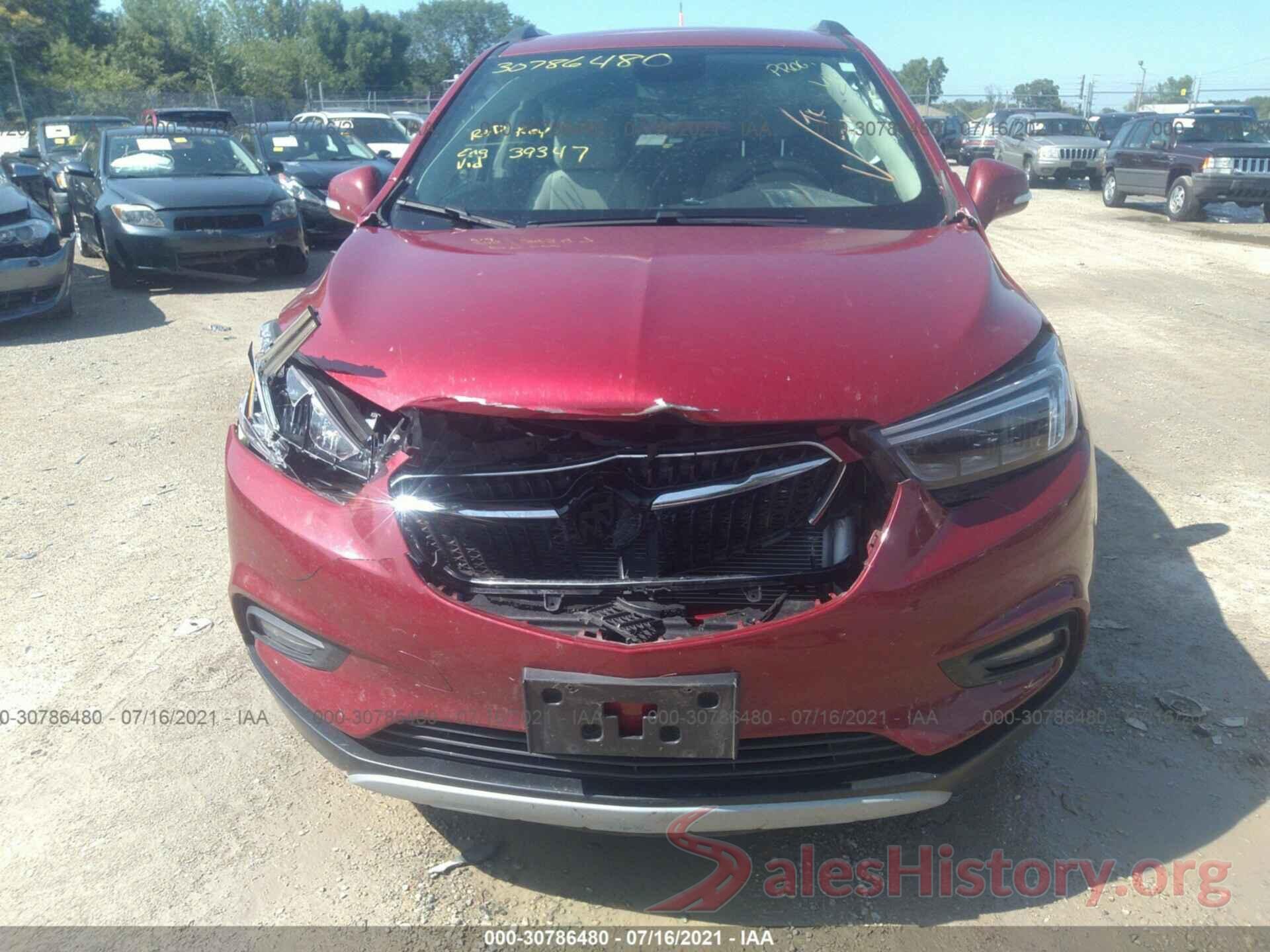 KL4CJGSB4HB116460 2017 BUICK ENCORE